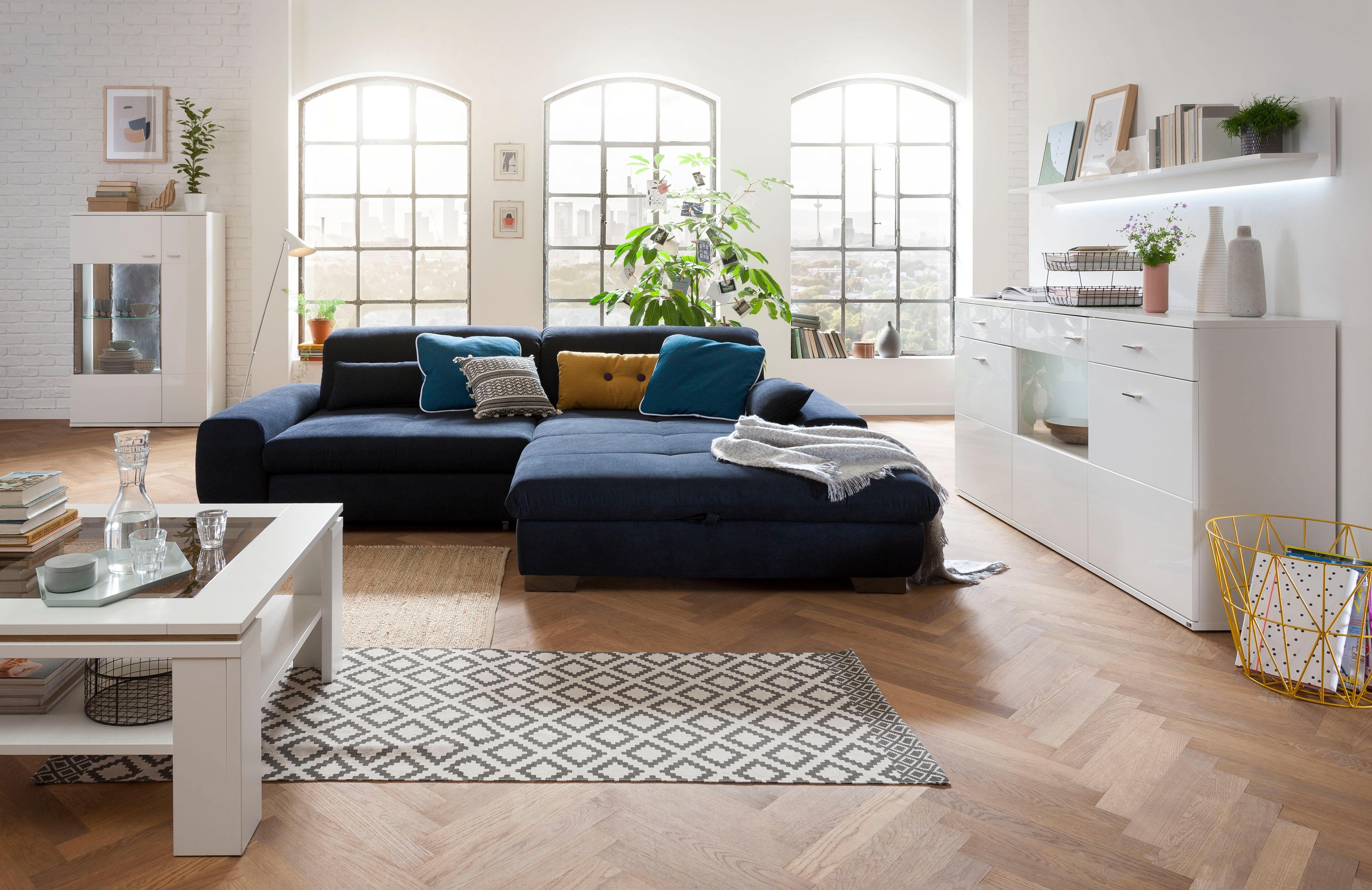 set one by Musterring Salontafel Tacoma Type 65 en 66, met getinte glasplaat