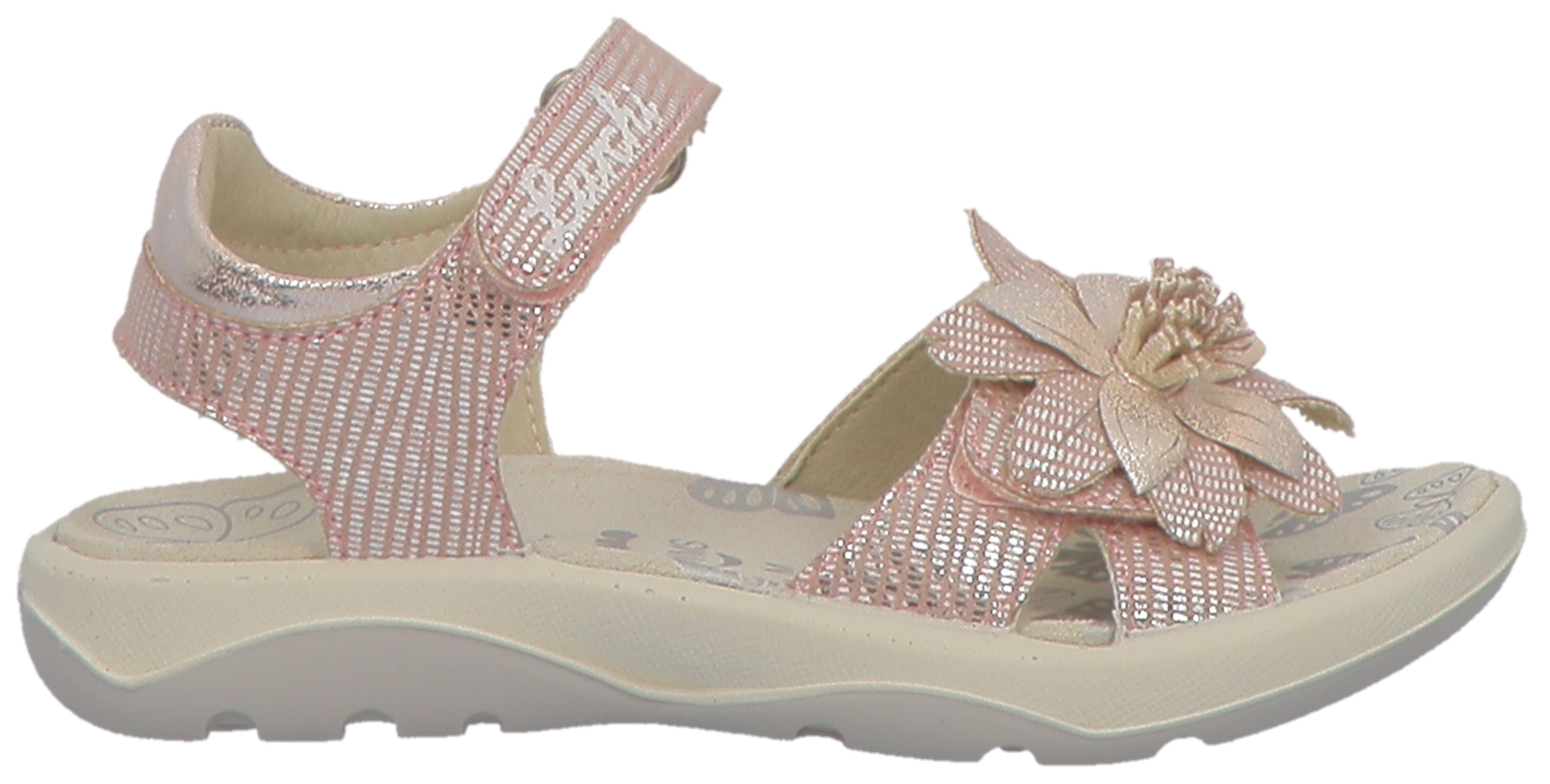 Lurchi Sandalen FLORA , sandaaltjes met klittenbandsluitingen, maat sjabloon te downloaden