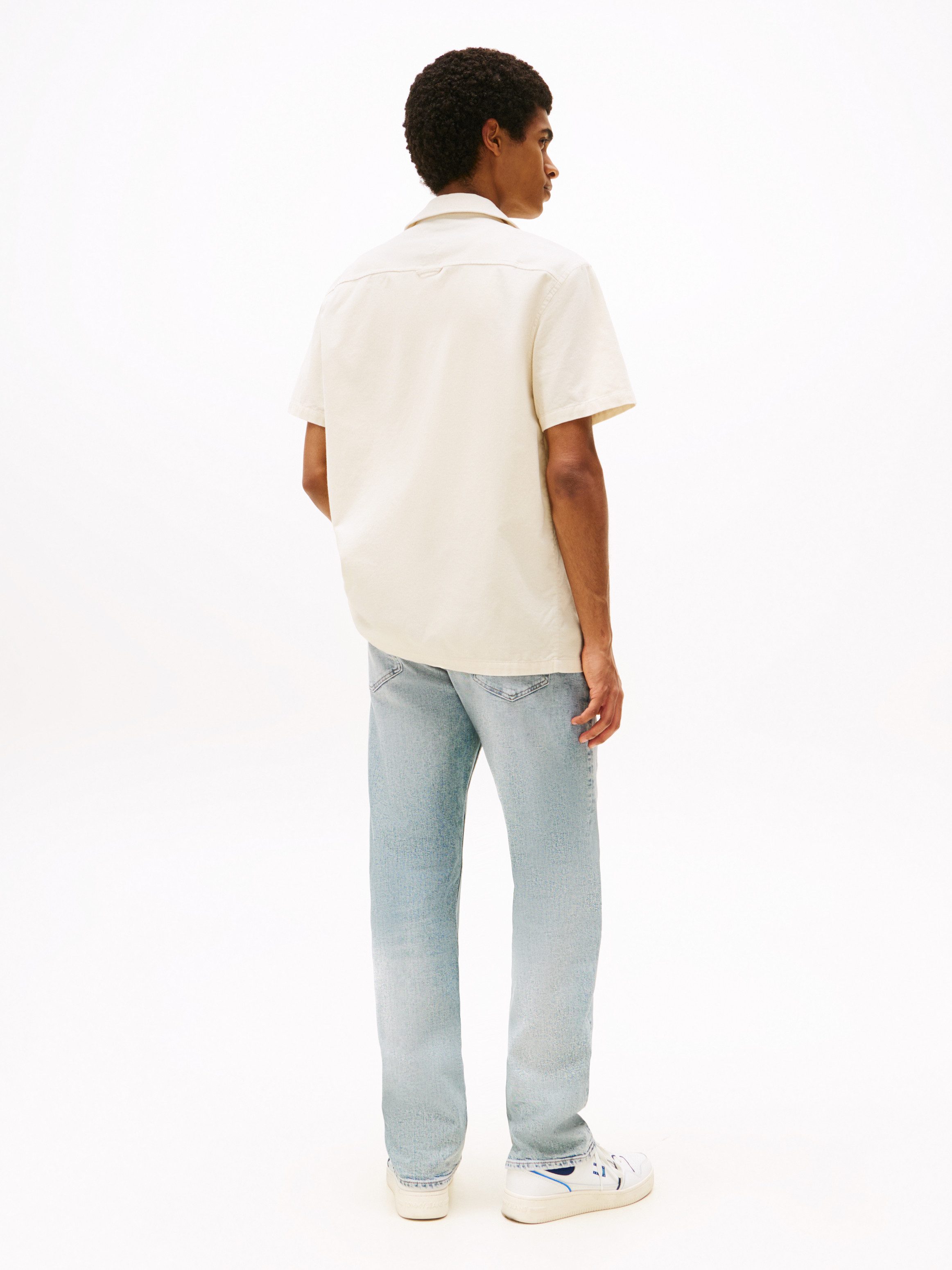 TOMMY JEANS Overhemd met korte mouwen TJM CORD REG CAMP SHIRT