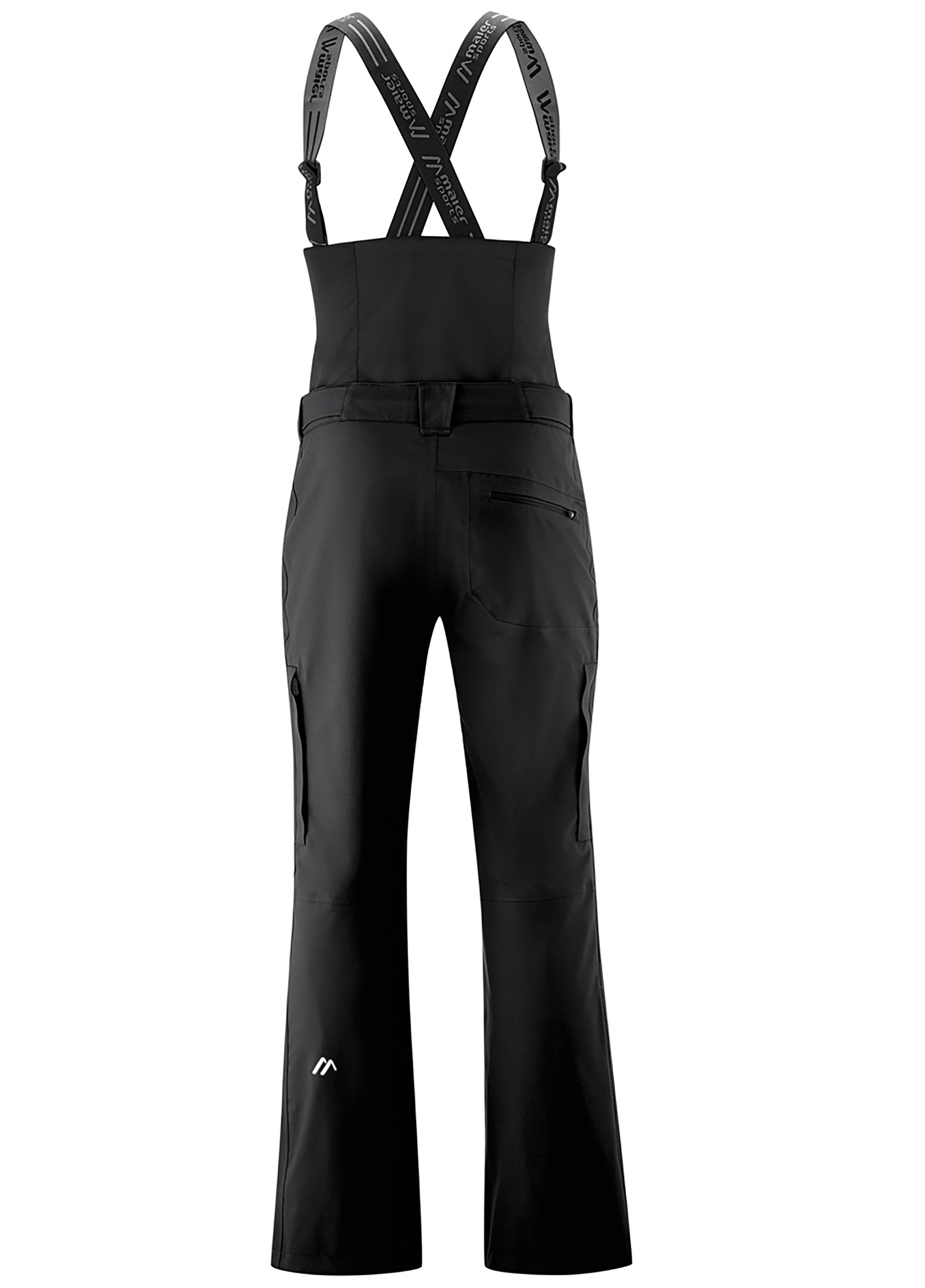 Maier Sports Functionele broek Diabas Bib M Deze waterdichte outdoor-tuinbroek is geschikt voor bergtochten tot tochten op grote hoogte