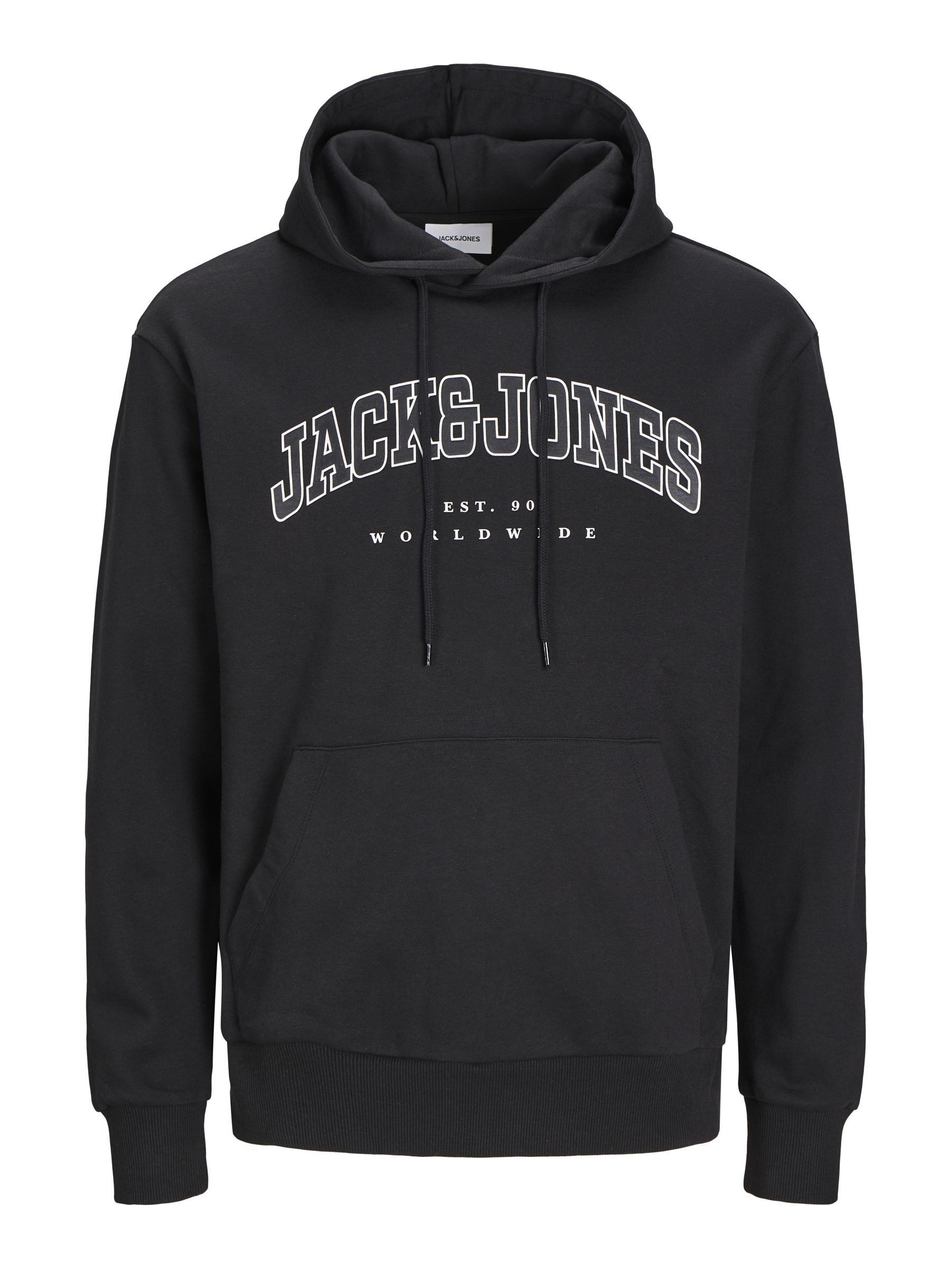 Jack & Jones Hoodie JJECALEB VARSITY SWEAT HOOD NOOS