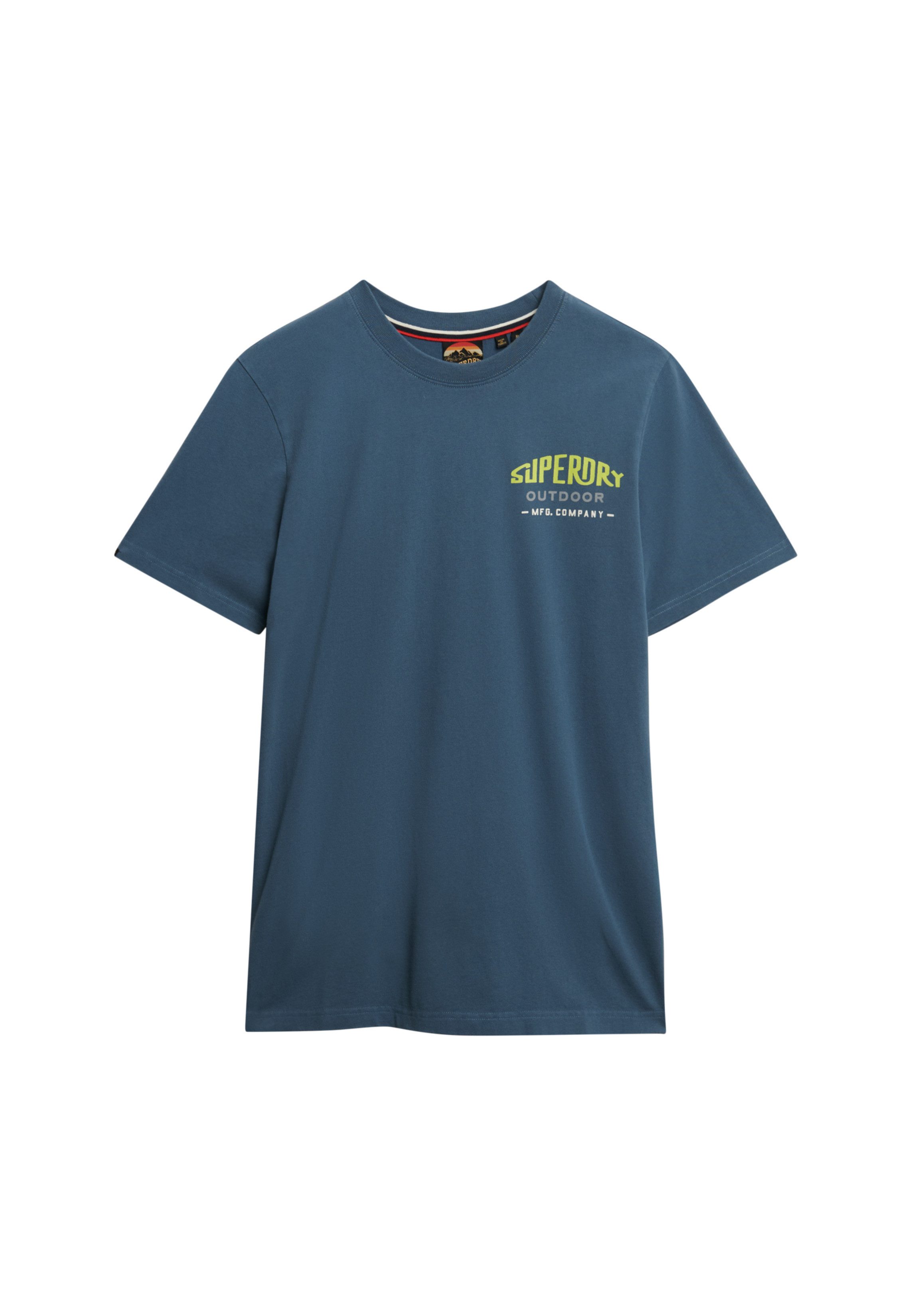 Superdry Shirt met ronde hals MOUNTAIN RELAXED TEE