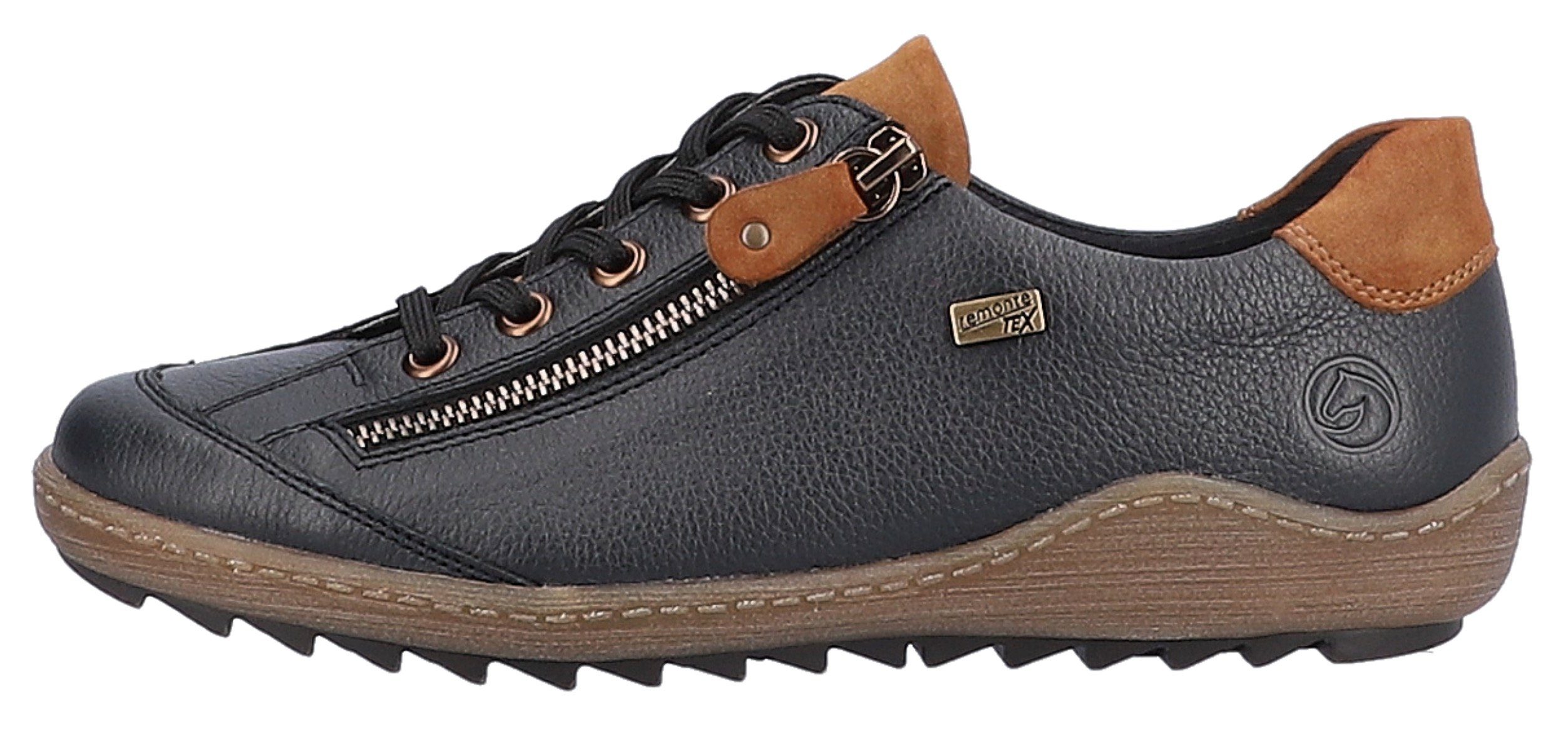 Remonte Veterschoenen in tex-uitvoering, vrijetijdsschoen, lage schoen, veterschoen