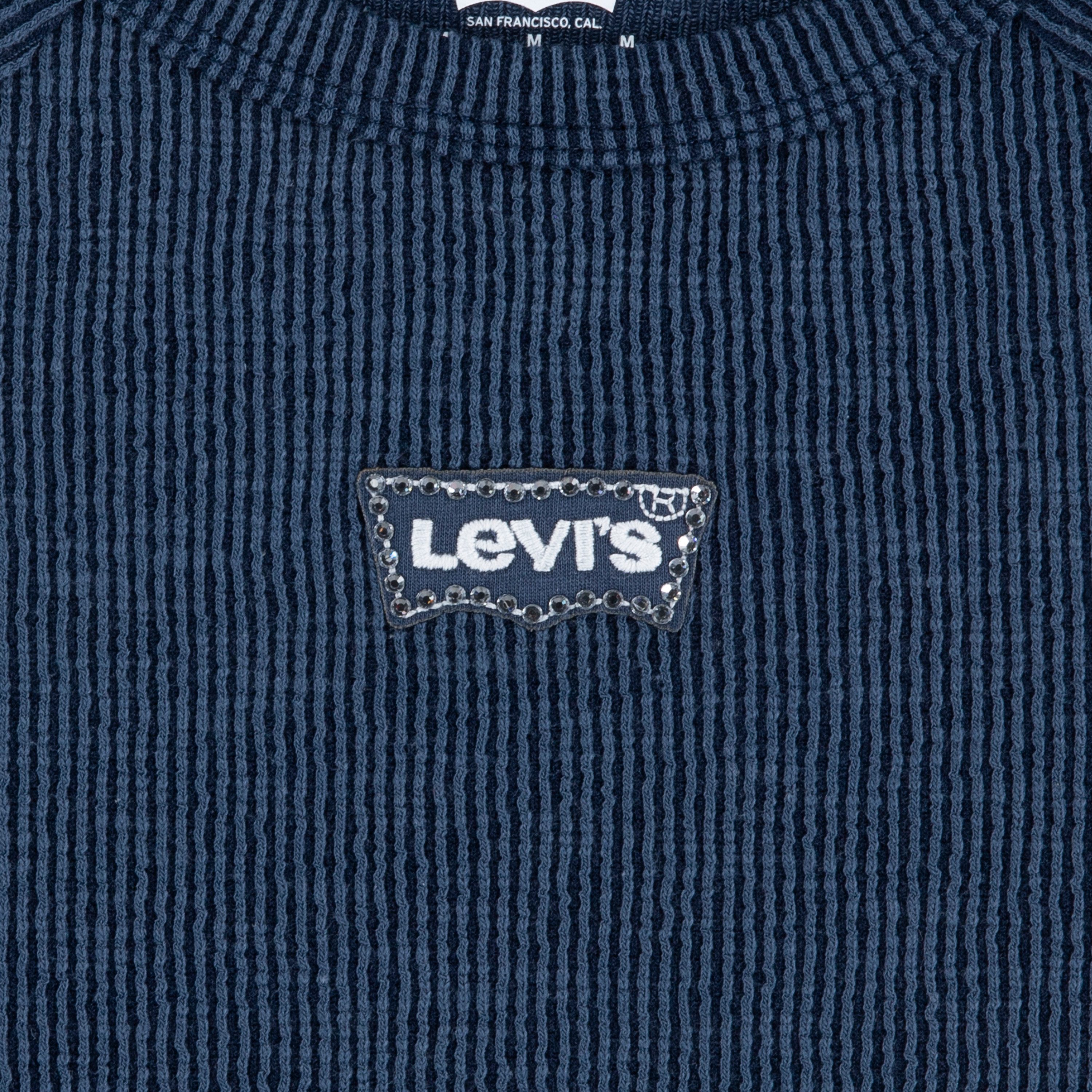 Levi's Kidswear Shirt met ronde hals LVG COLOR BLOCK RAGLAN