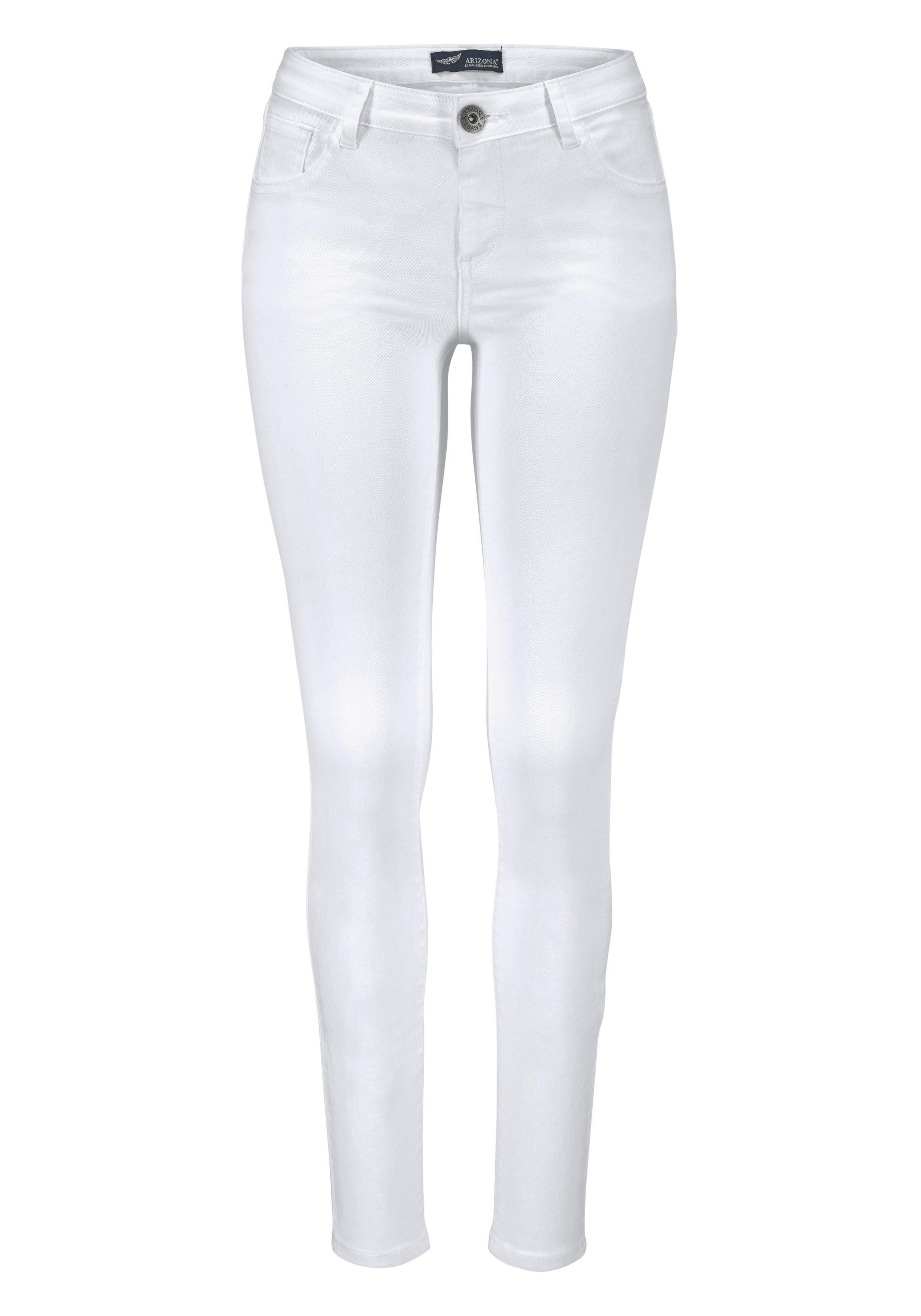 Arizona Skinny fit jeans Ultra Stretch extra-strakke been verloop, normale taille, met steekzakken