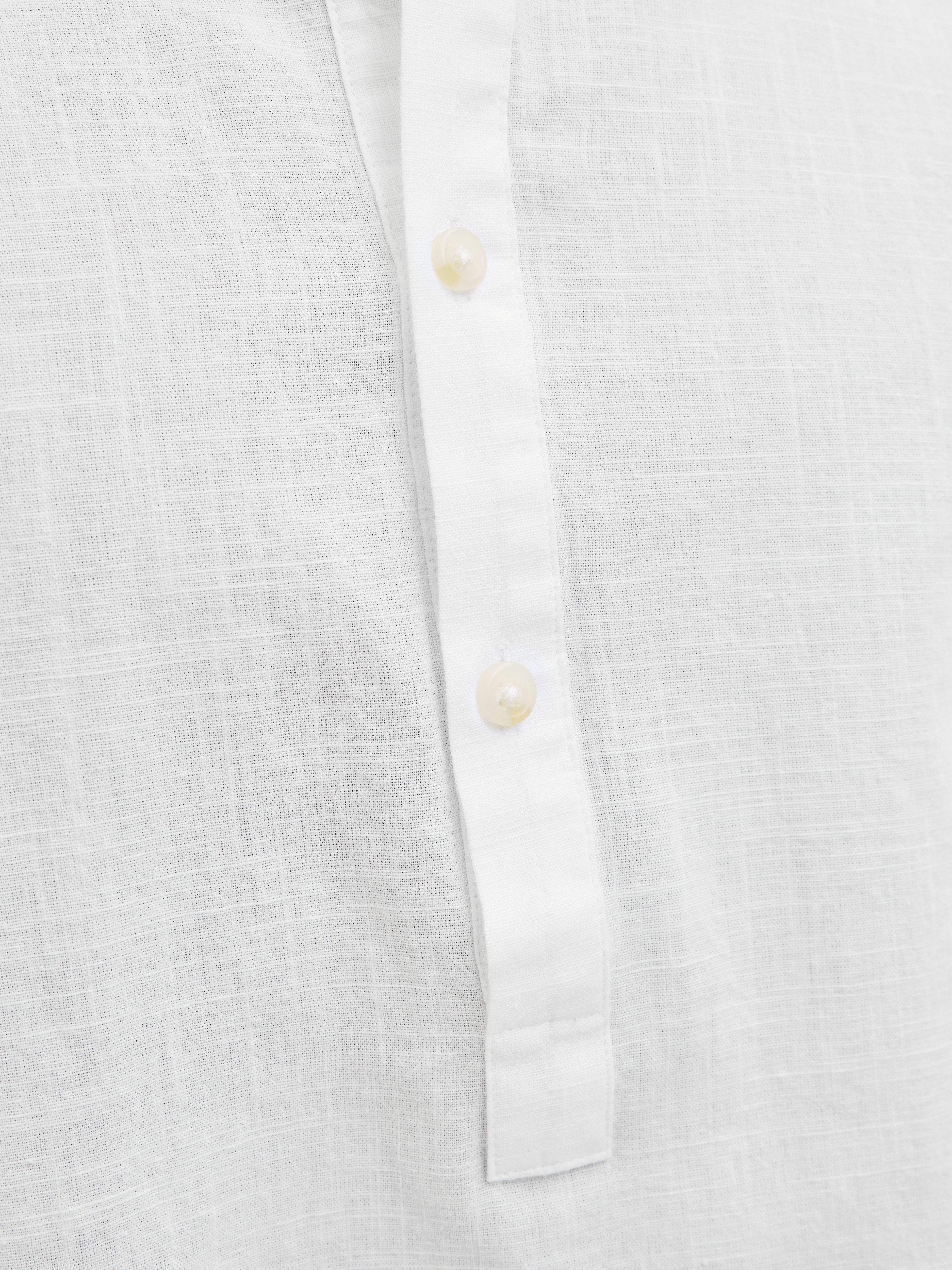 Jack & Jones Overhemd met lange mouwen JJESUMMER HALF PLACKET SHIRT LS SN