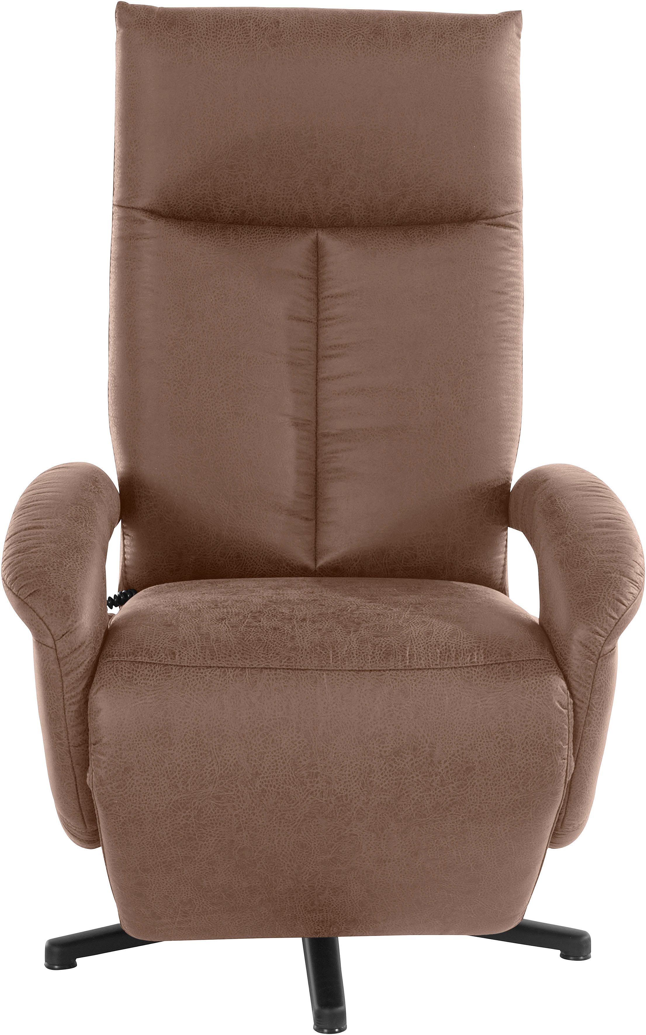 sit&more Relaxfauteuil Tycoon naar keuze handmatig, met twee motoren of met accu of met 2 motoren