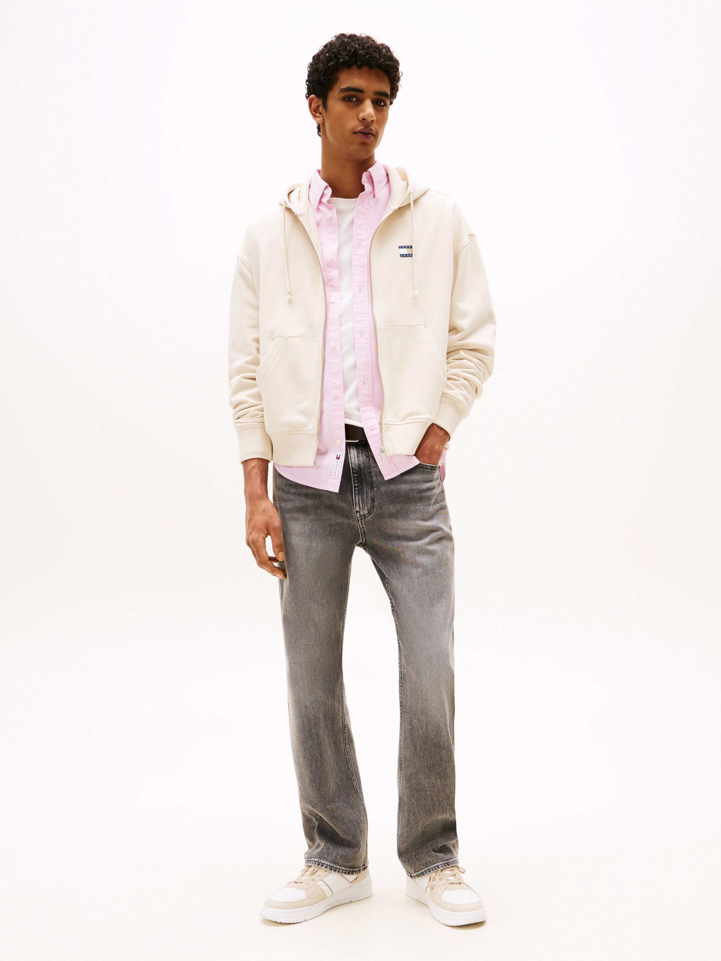 TOMMY JEANS Hoodie TJM CRP NEW CLASSICS ZIP THR