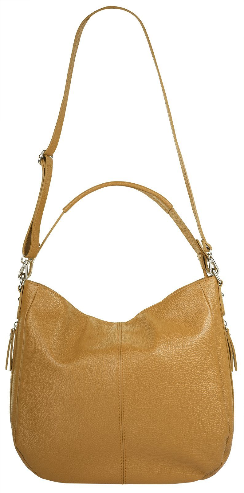 Cluty Shopper echt leer, made in italy