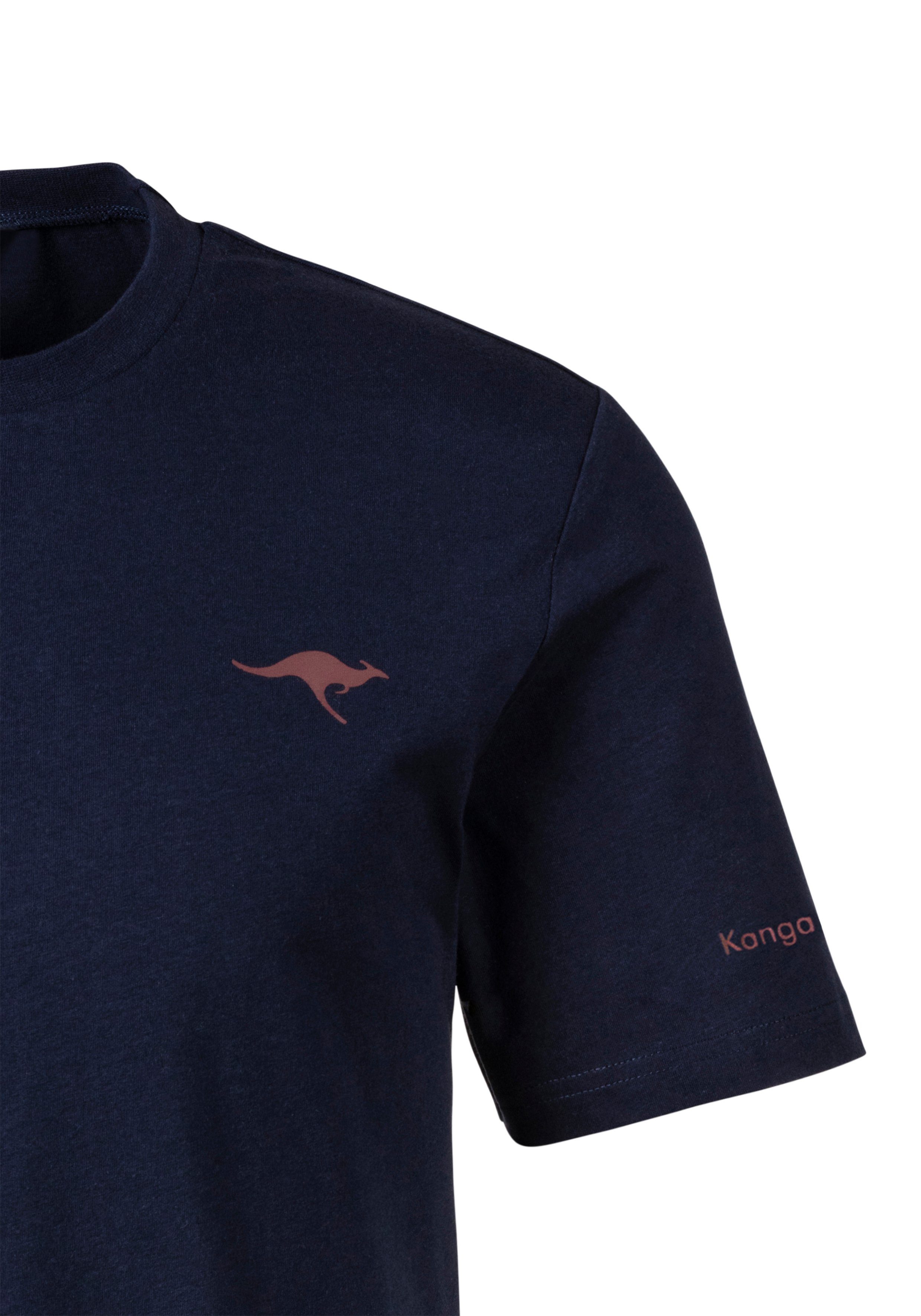 KangaROOS T-shirt met -print op borsthoogte (Set van 2)