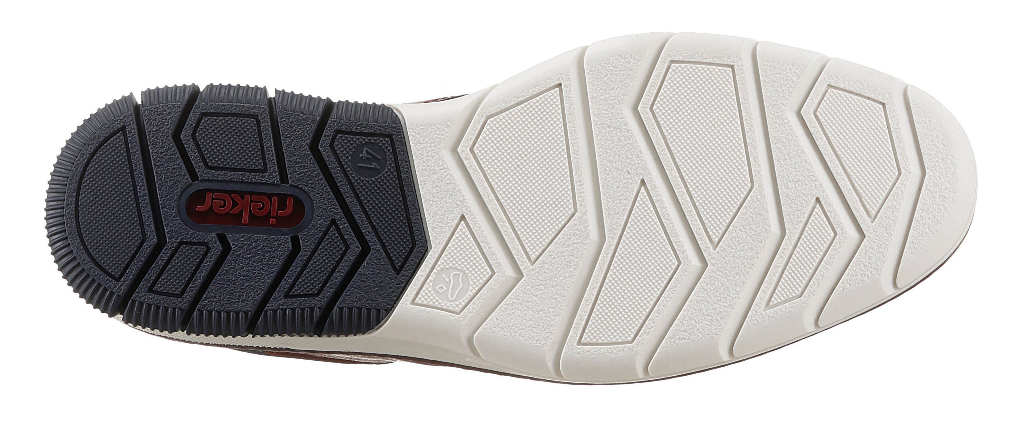 Rieker Slip-on sneakers Business schoen, slipper, feestdagsschoen met elastische veters
