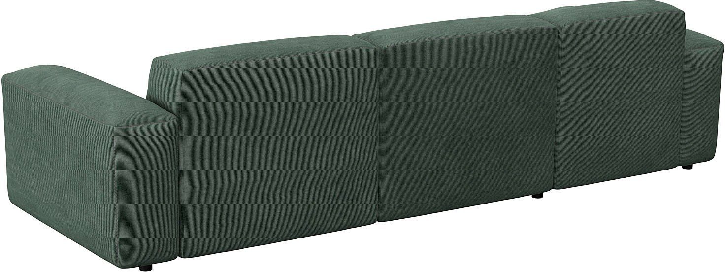 FLEXLUX Hoekbank Lucera comfortabel en comfortabel door hoogwaardige zitconstructie, L-vorm