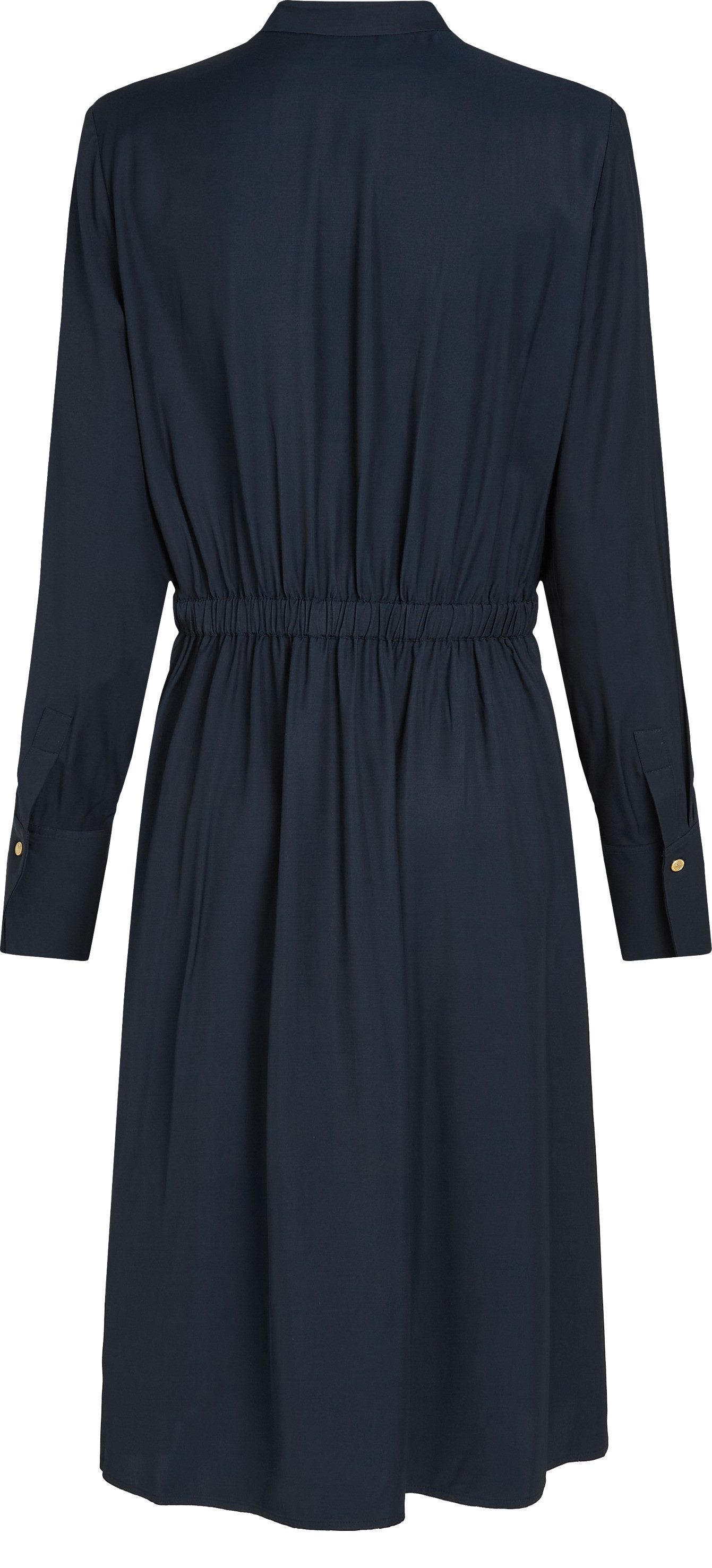 Tommy Hilfiger Blousejurk SOFT VIS COLARLESS SHIRT DRESS