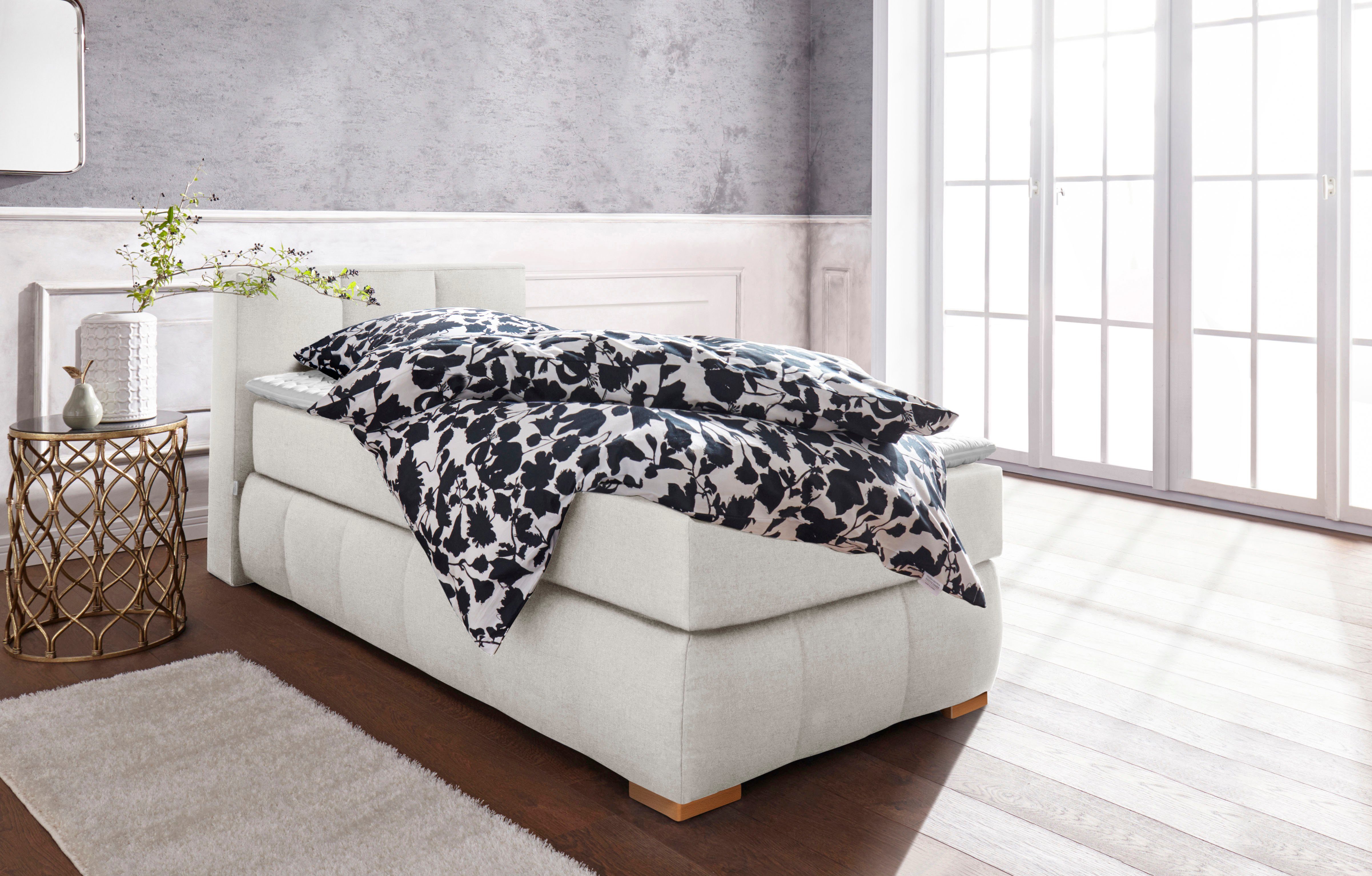 Guido Maria Kretschmer Home&Living Boxspring Chelles incl. koudschuim matrastopper, in 5 breedtes en 3 matrastypes