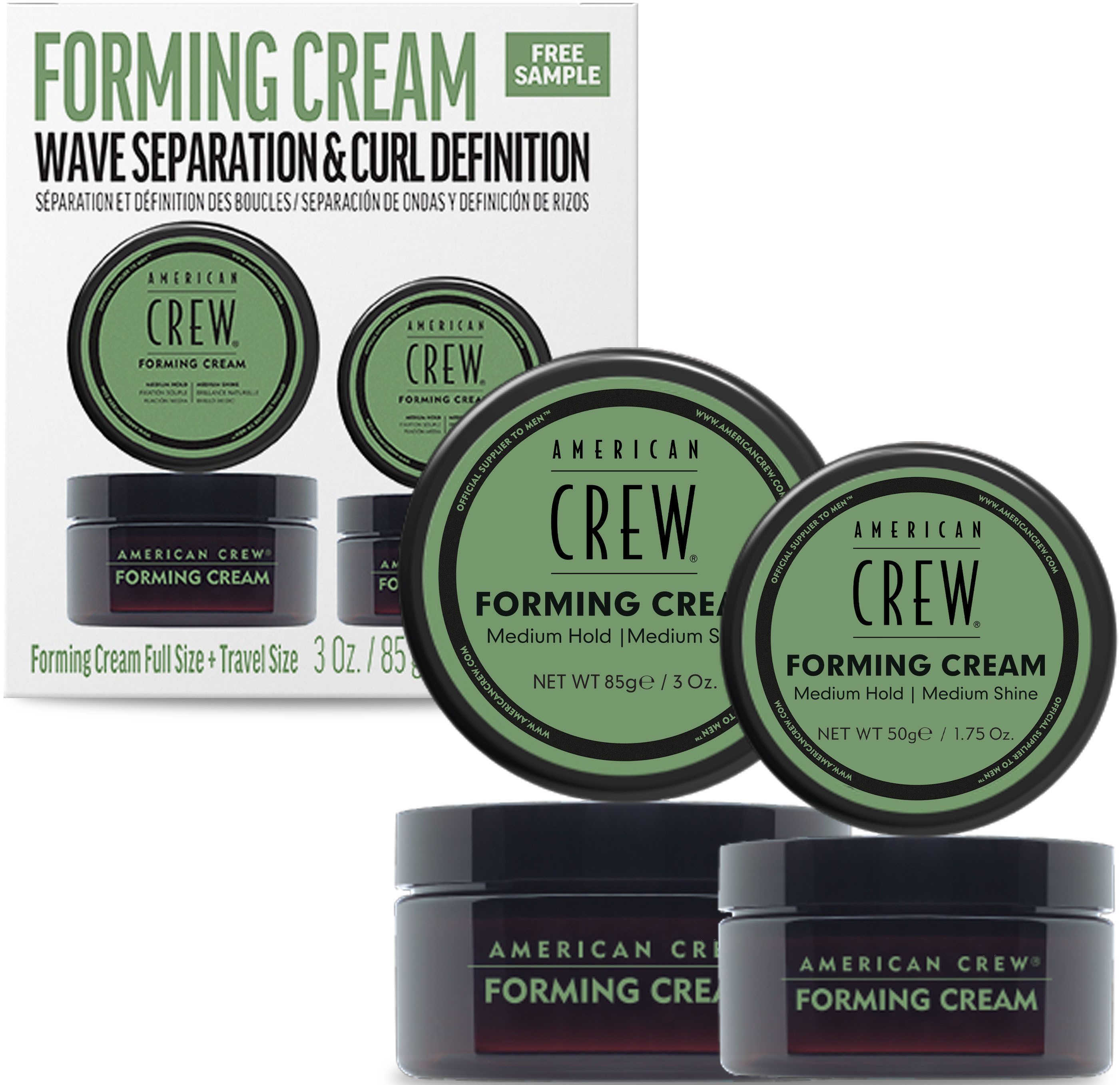 American Crew Styling-crème Forming cream duo StylingSet - Classic Forming cream 85 gr + 50 gr (set,...