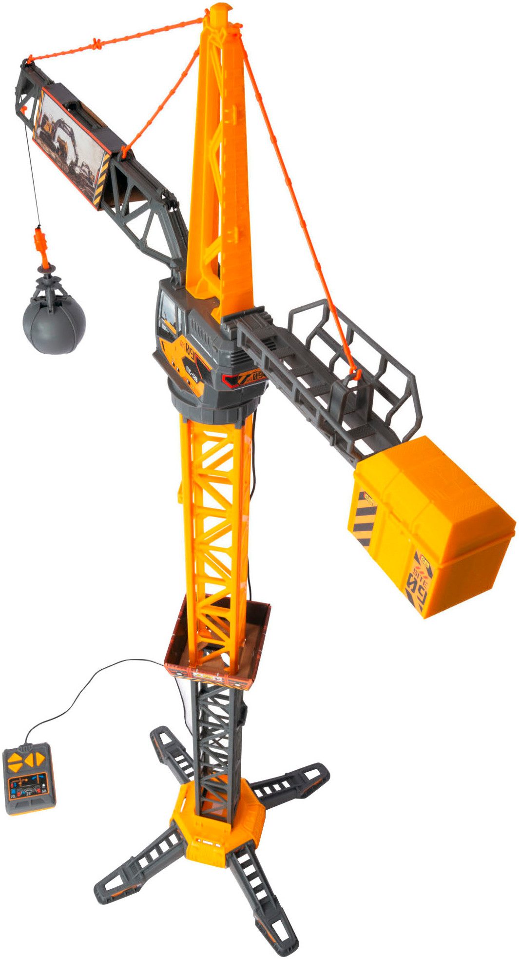 Dickie Toys Radiografisch bestuurbare kraan Mighty Crane