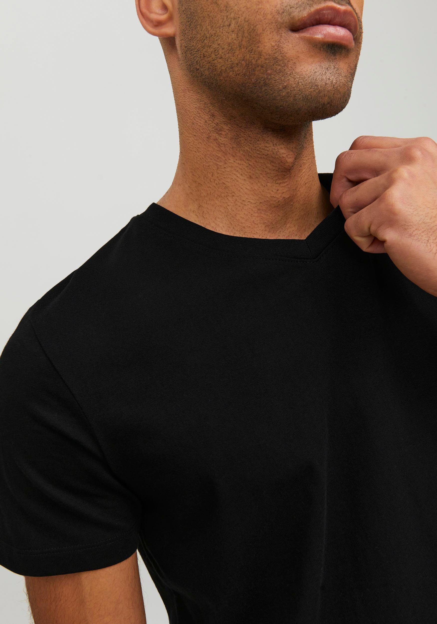Jack & Jones Shirt met V-hals JJEORGANIC BASIC TEE