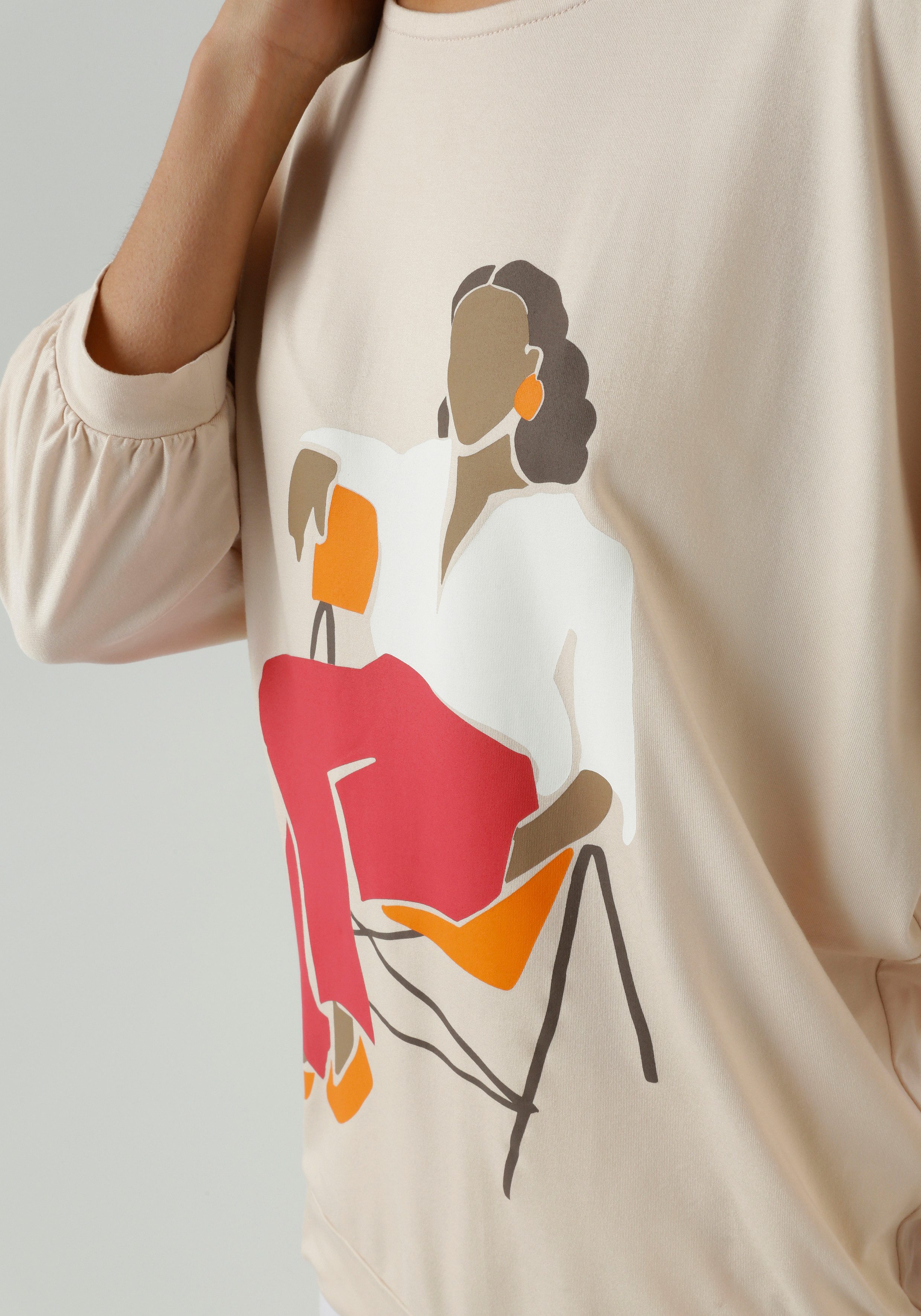 Aniston SELECTED Shirt met vleermuismouwen