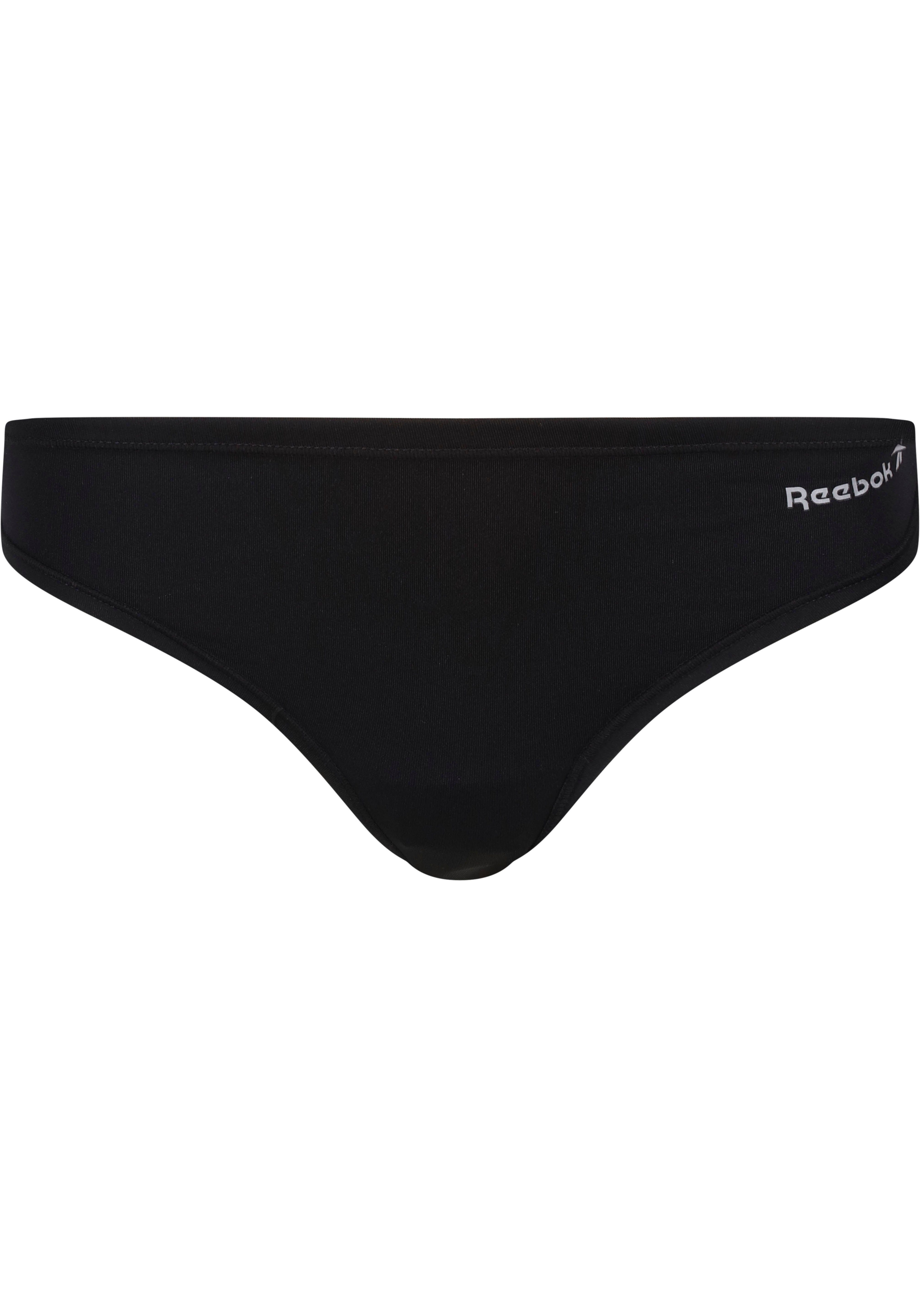 Reebok Tanga Serena met merkinscriptie aan de heup (set, 3 stuks)