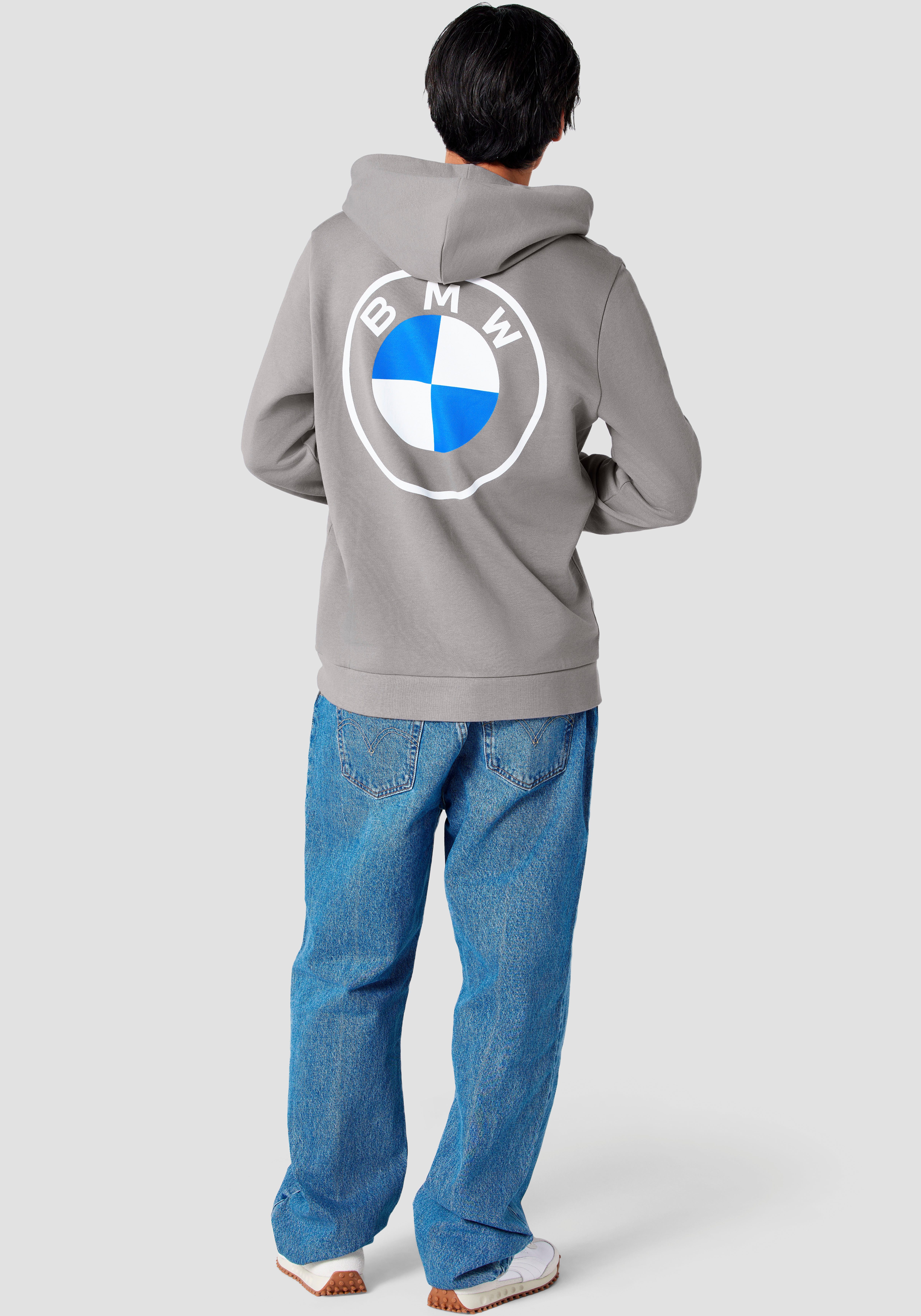 BMW Hoodie met logoprint op borsthoogte