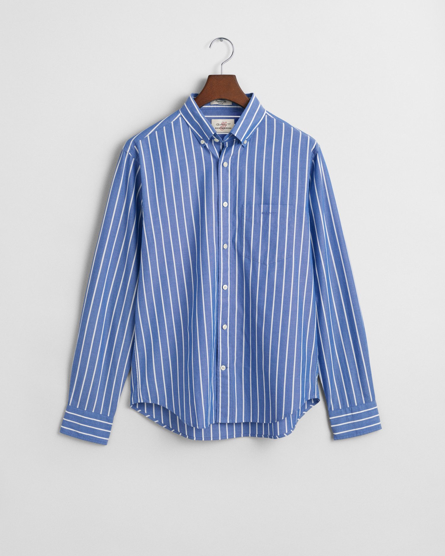 Gant Overhemd met lange mouwen REG POPLIN STRIPE