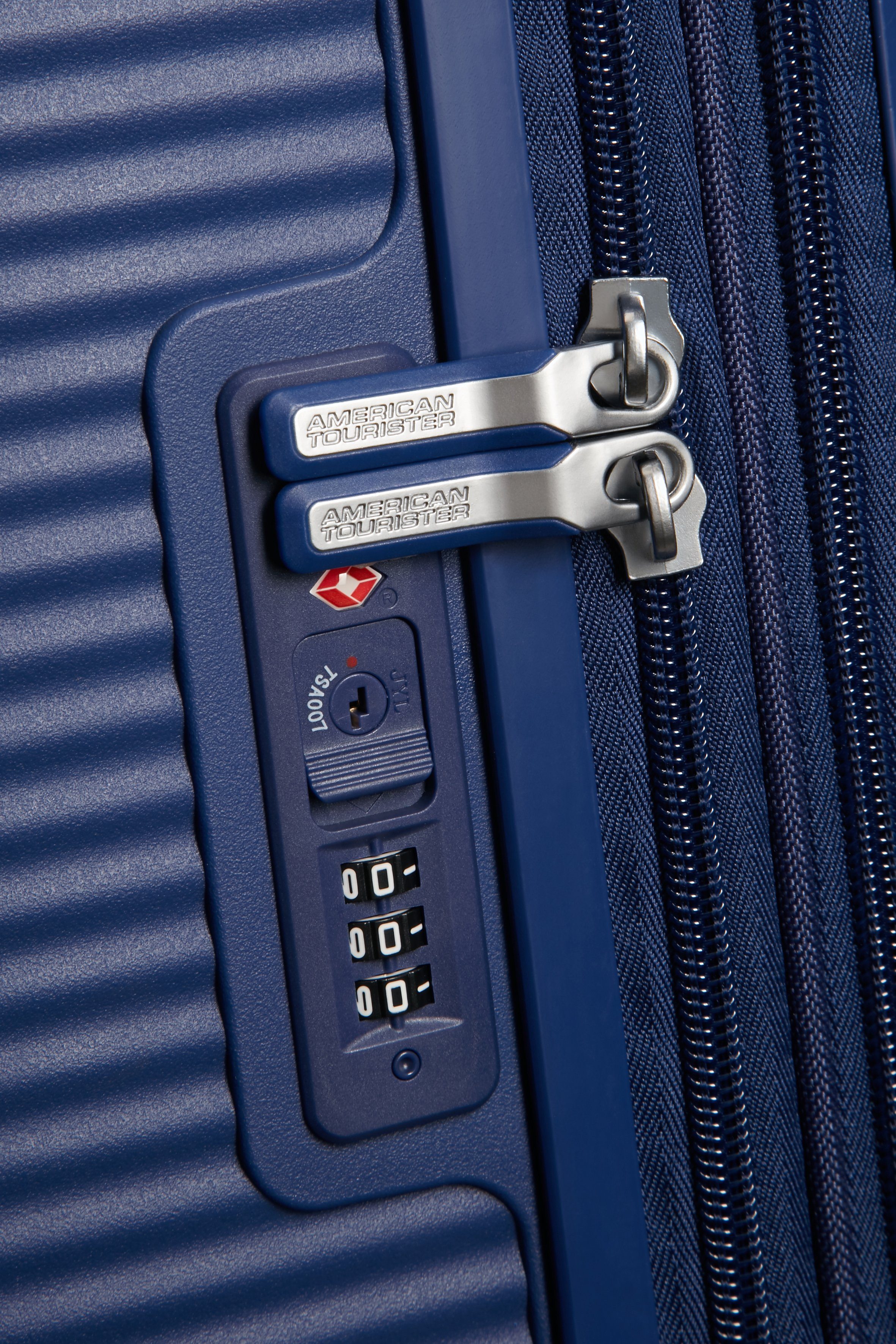 American Tourister® Hardshell-trolley SOUNDBOX 55 Handbagage-koffer reis bagage volumevergroting TSA-cijferslot
