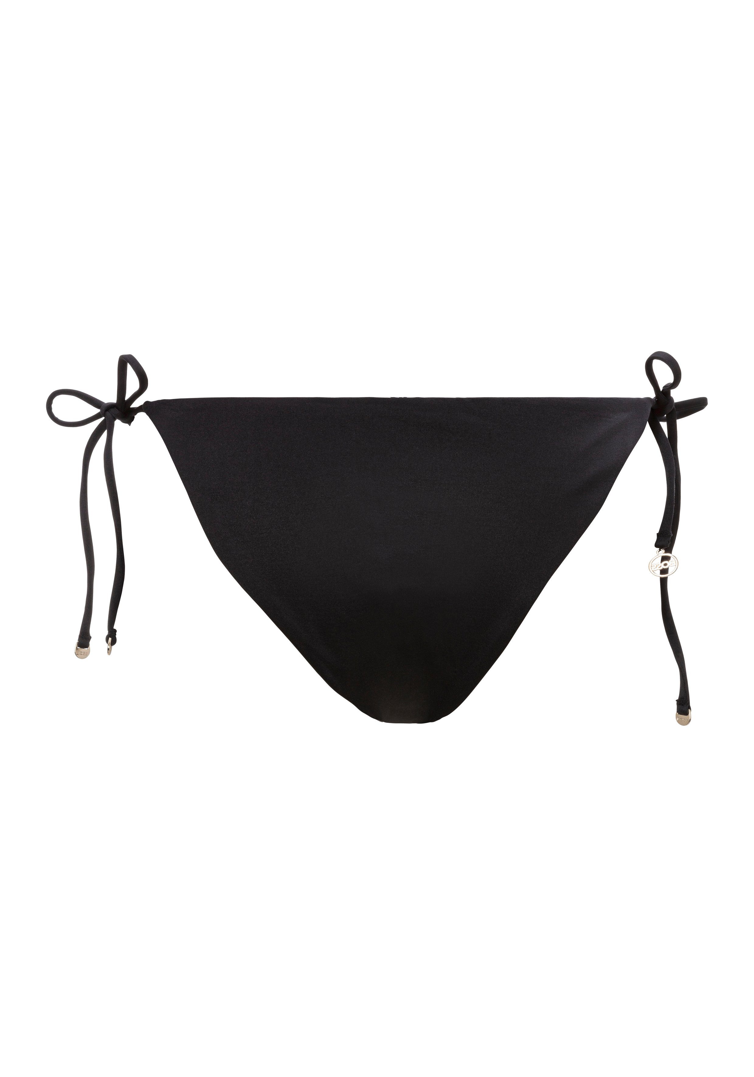 BOSS Bikinibroekje BELLA SIDE TIE met boss metalen logo