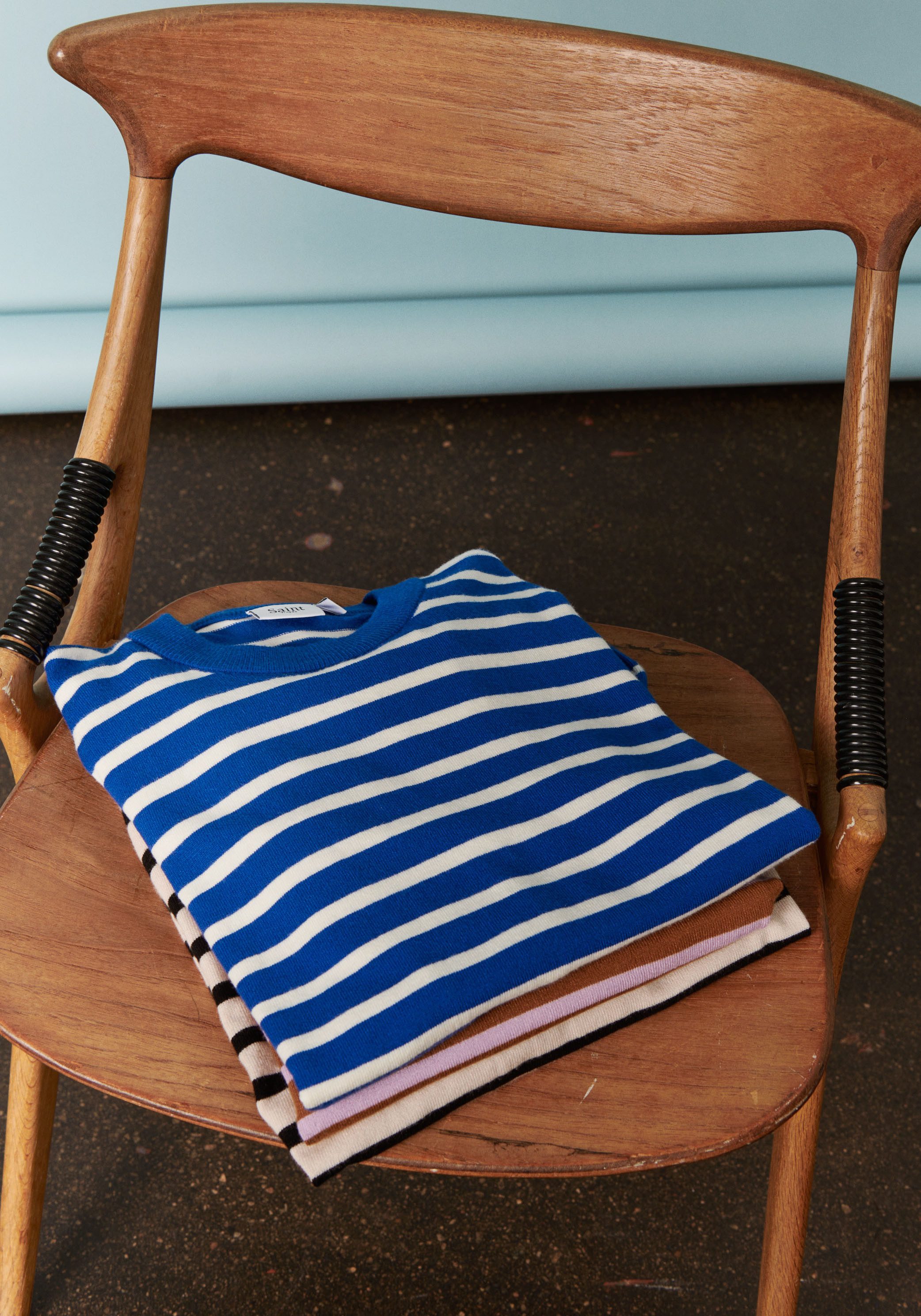 Saint Tropez Trui met ronde hals FikamSZ LS