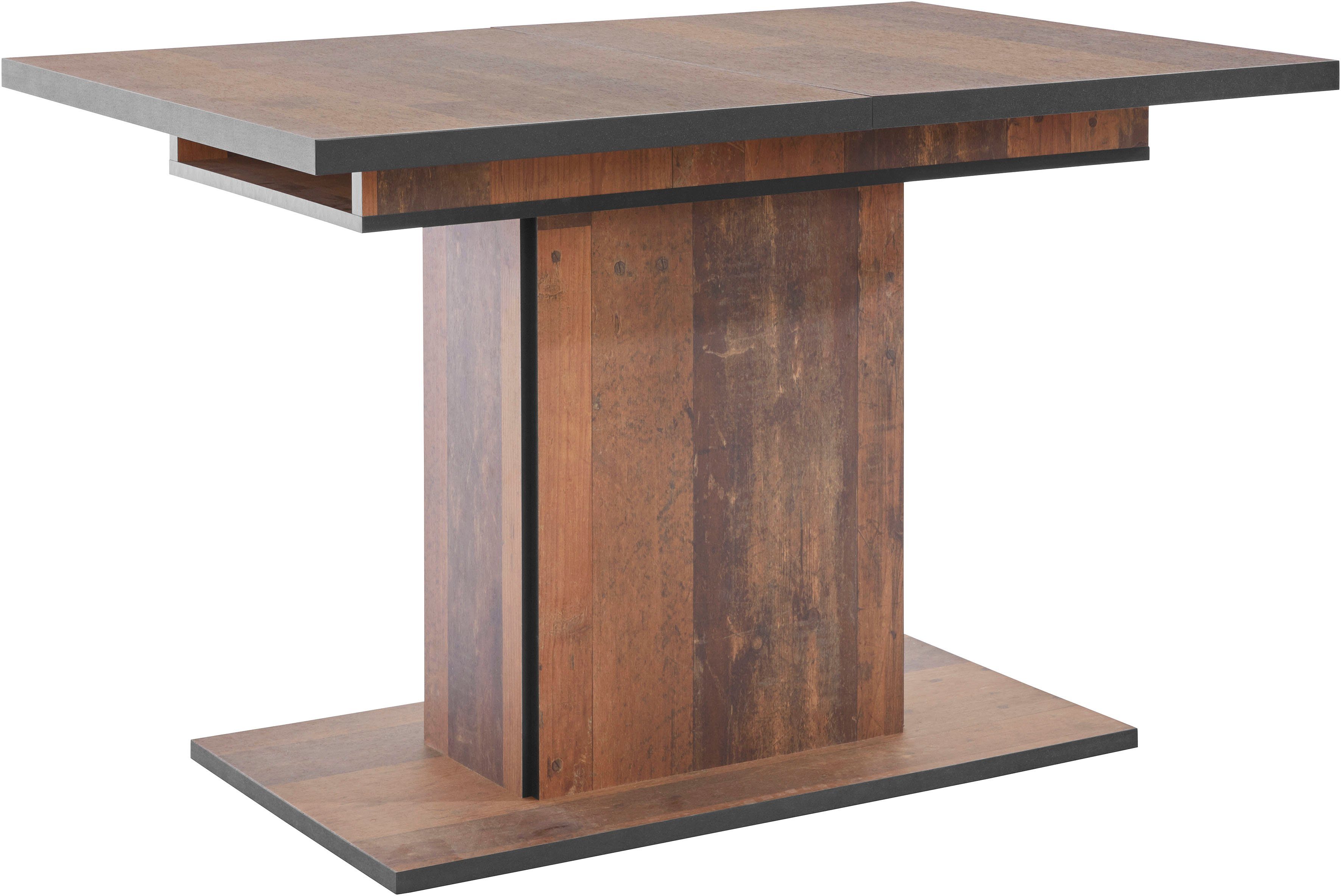 HELA Eethoek bestaand uit 4x stoel erika & 1x tafel ariana uittrekbaar (set, 5-delig)
