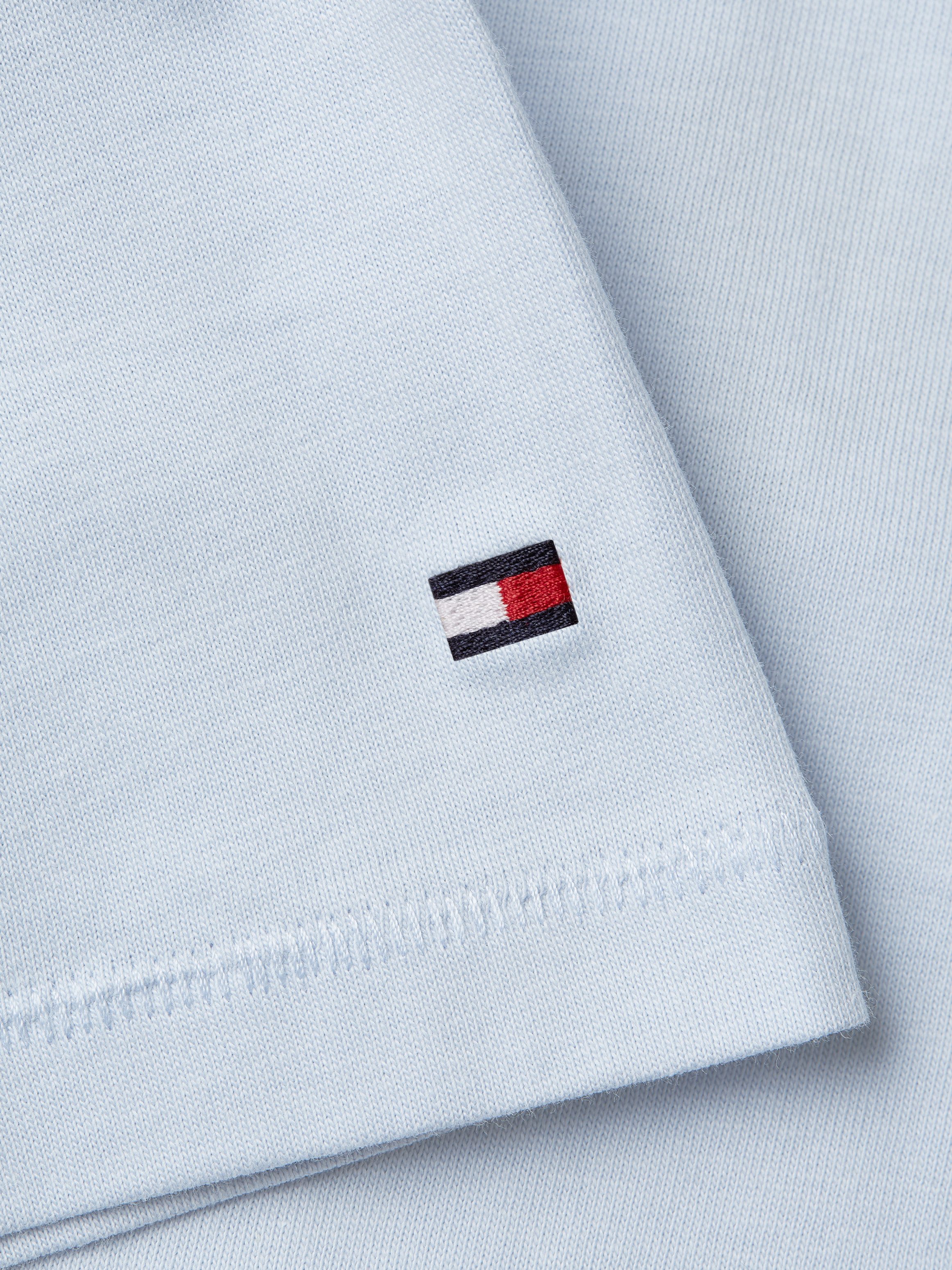 Tommy Hilfiger Shirt met korte mouwen REG SCRIPT C-NK SS met tommy hilfiger script-logo-opschrift