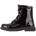 kappa hoge veterschoenen met een praktische ritssluiting aan de binnenkant van de schoen zwart