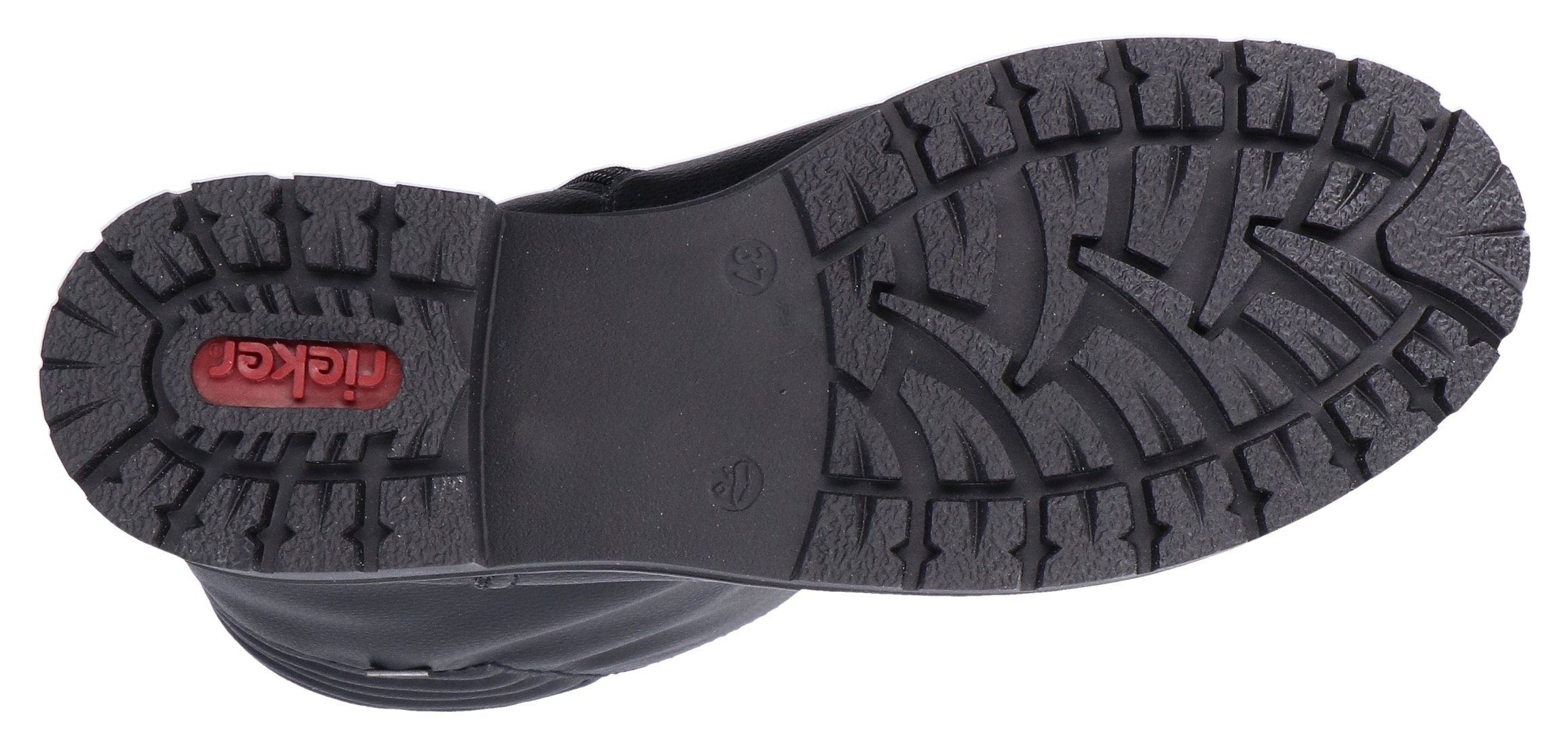 Rieker Winterlaarzen , winterboots, blokhak, waterafstotende riekertex-membraan