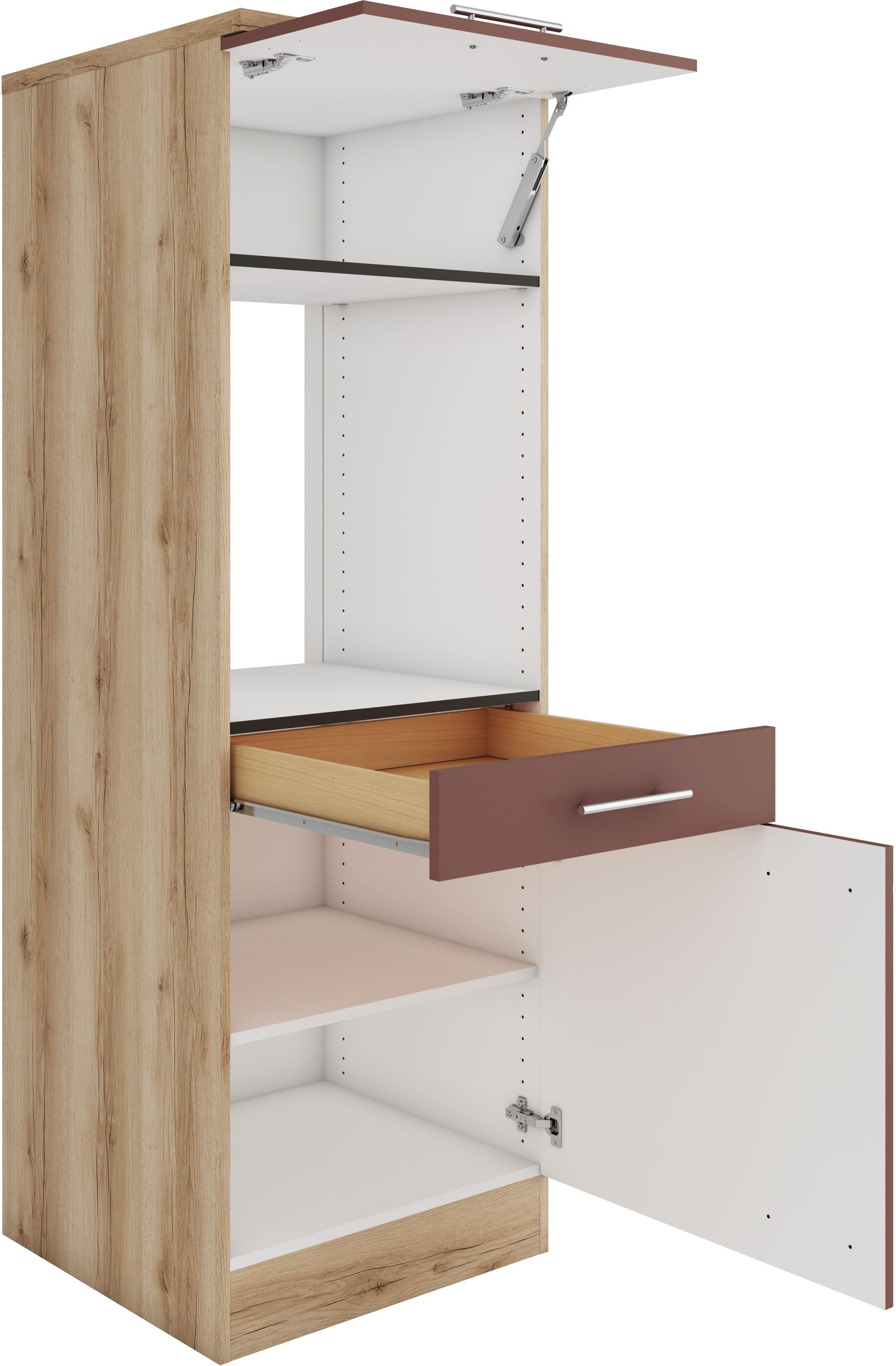 OPTIFIT Halfhoge kast Bella Breedte 60 cm, niche-afmetingen B/D/H 56,7/55,5/59,2 cm