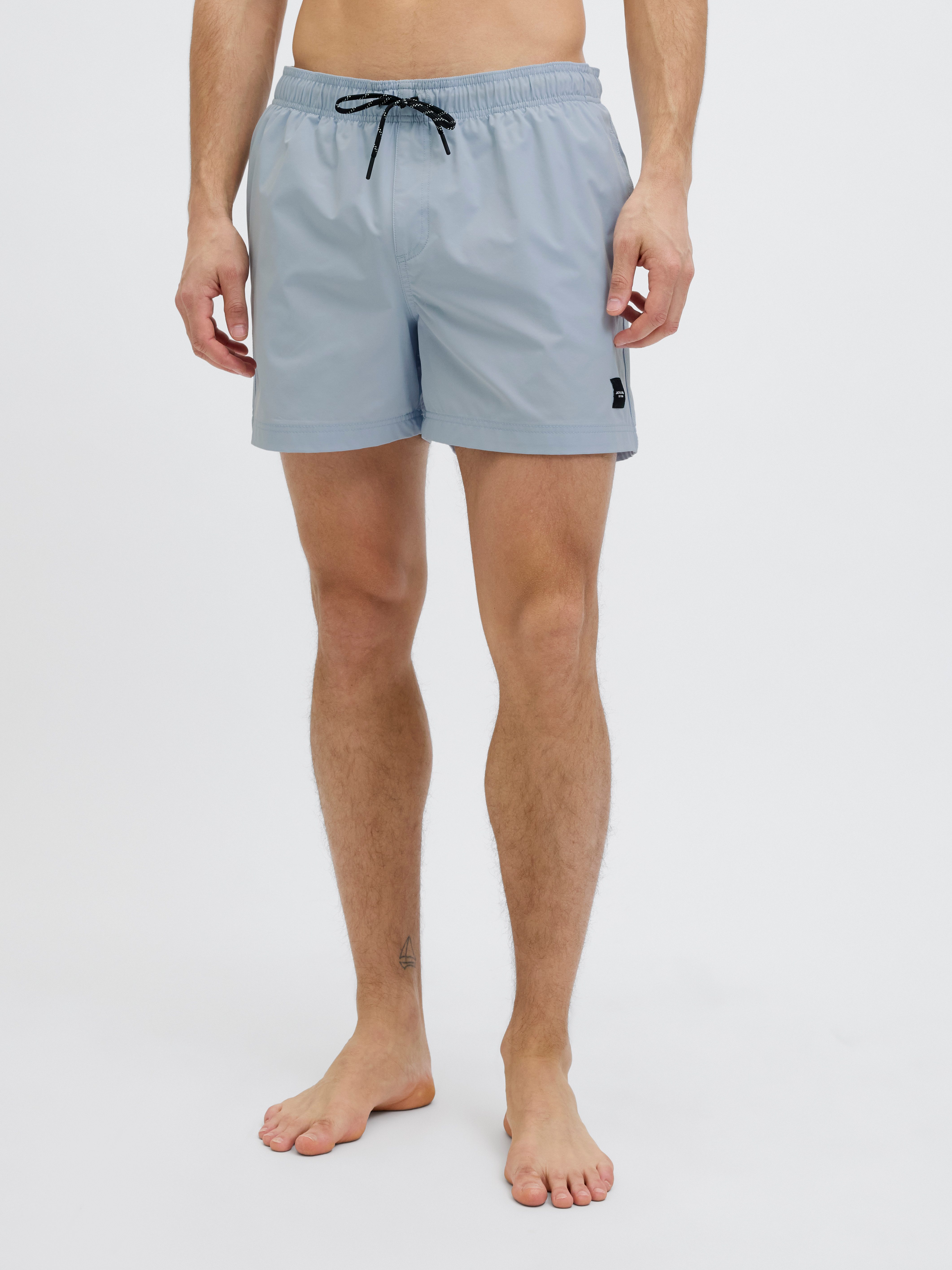 Jack & Jones Zwemshort JPSTMAUI JJSWIM SOLID AKM SN heren zwembroeken maat S blauw