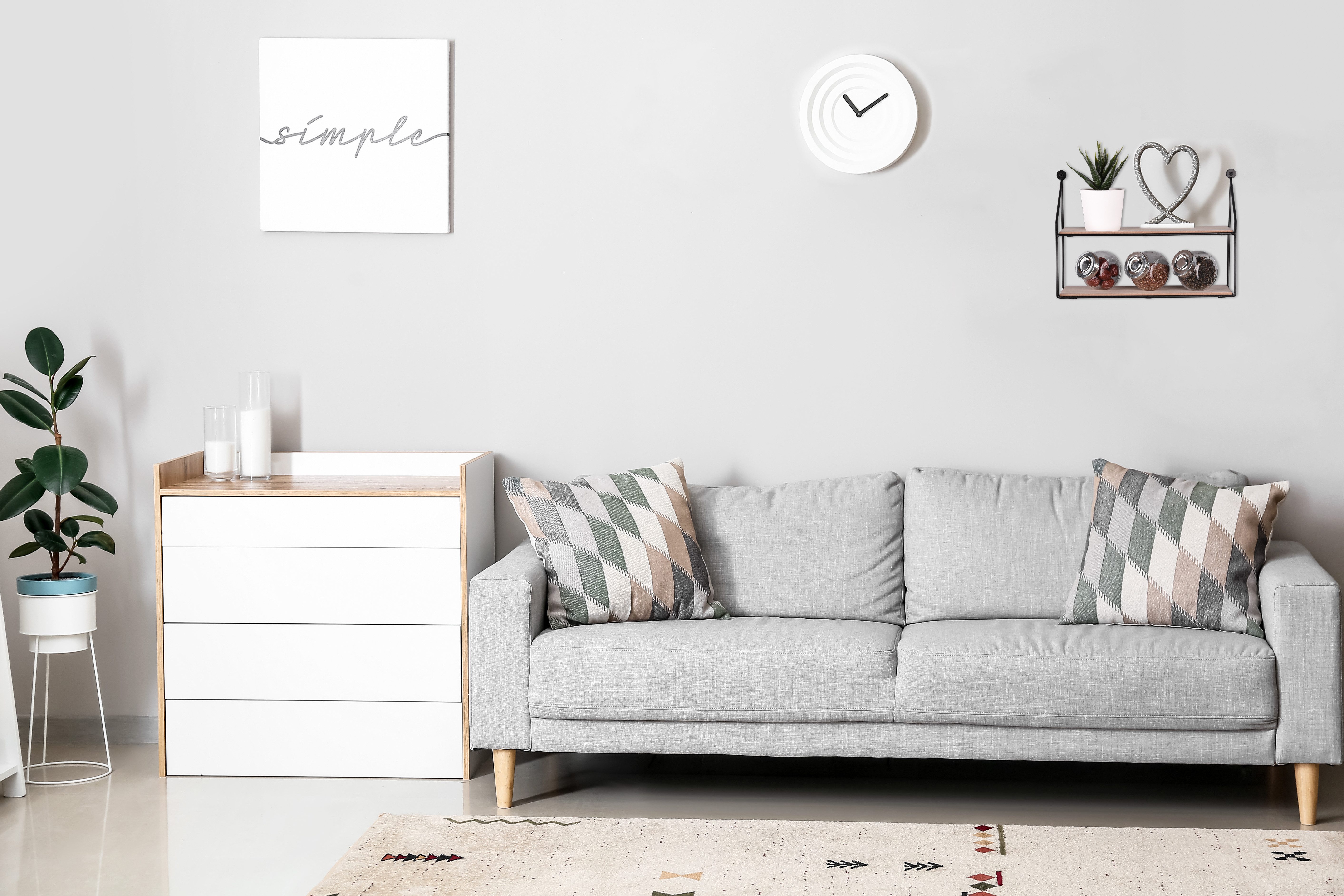 MIRRORS AND MORE Wandplank BELINA Combinatie van hout en metaal (1 stuk)