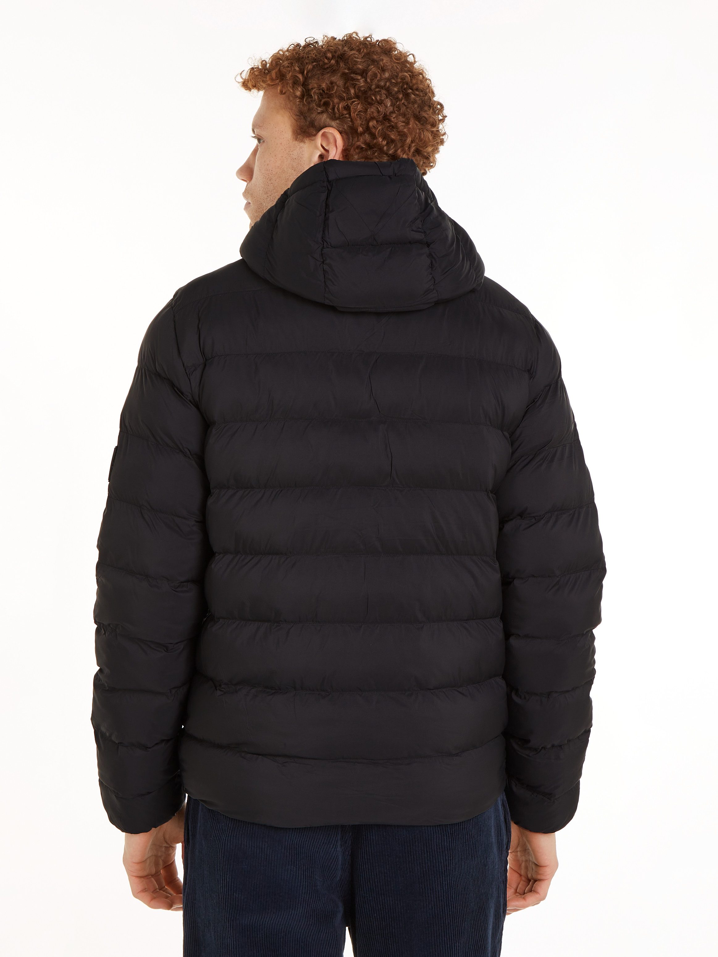 Tommy Hilfiger Gewatteerde jas MID WEIGHT HOODED JACKET