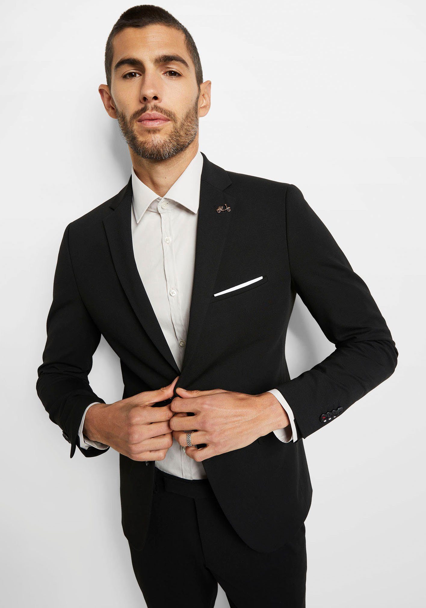 Cinque Colbert bij een pak CIMONOPOLI heren colberts & blazers maat 52 zwart