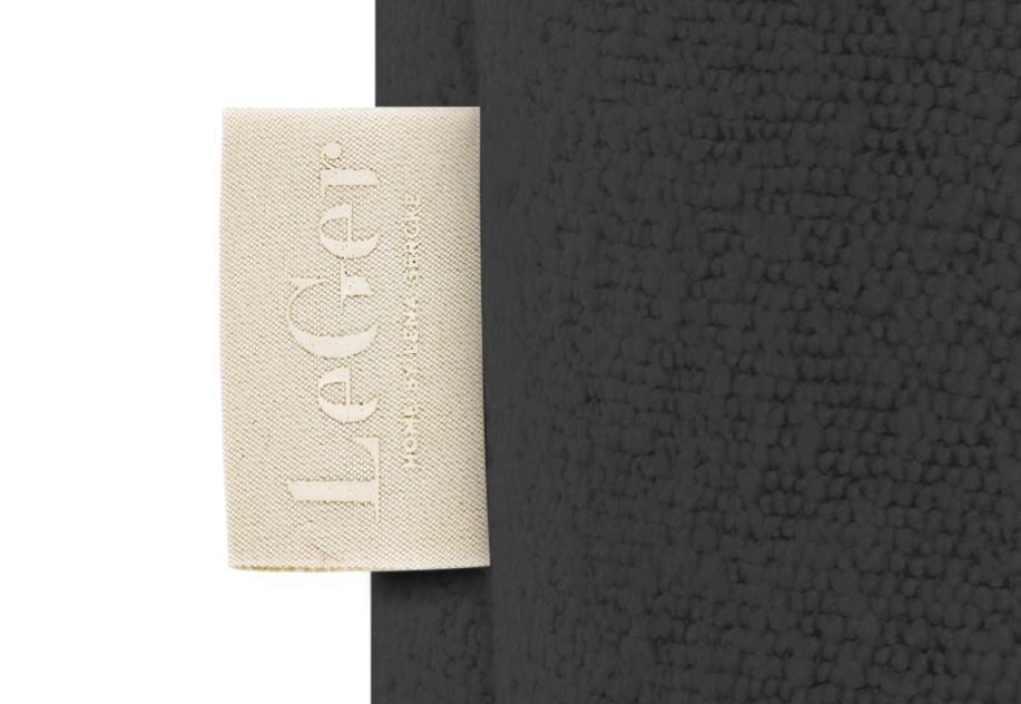 LeGer Home by Lena Gercke Draaibare fauteuil Dilara Stoel afgeronde rugleuning en front, in 3 stofkwaliteiten