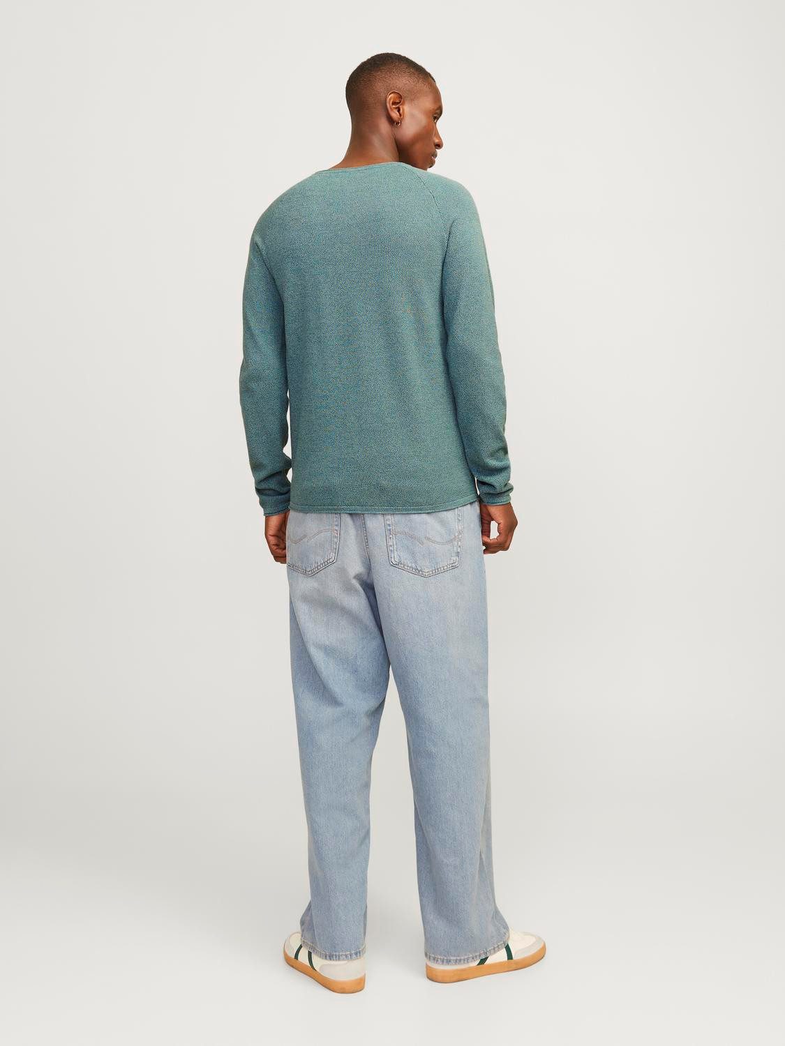 Jack & Jones Trui met ronde hals JJEHILL KNIT CREW NECK NOOS