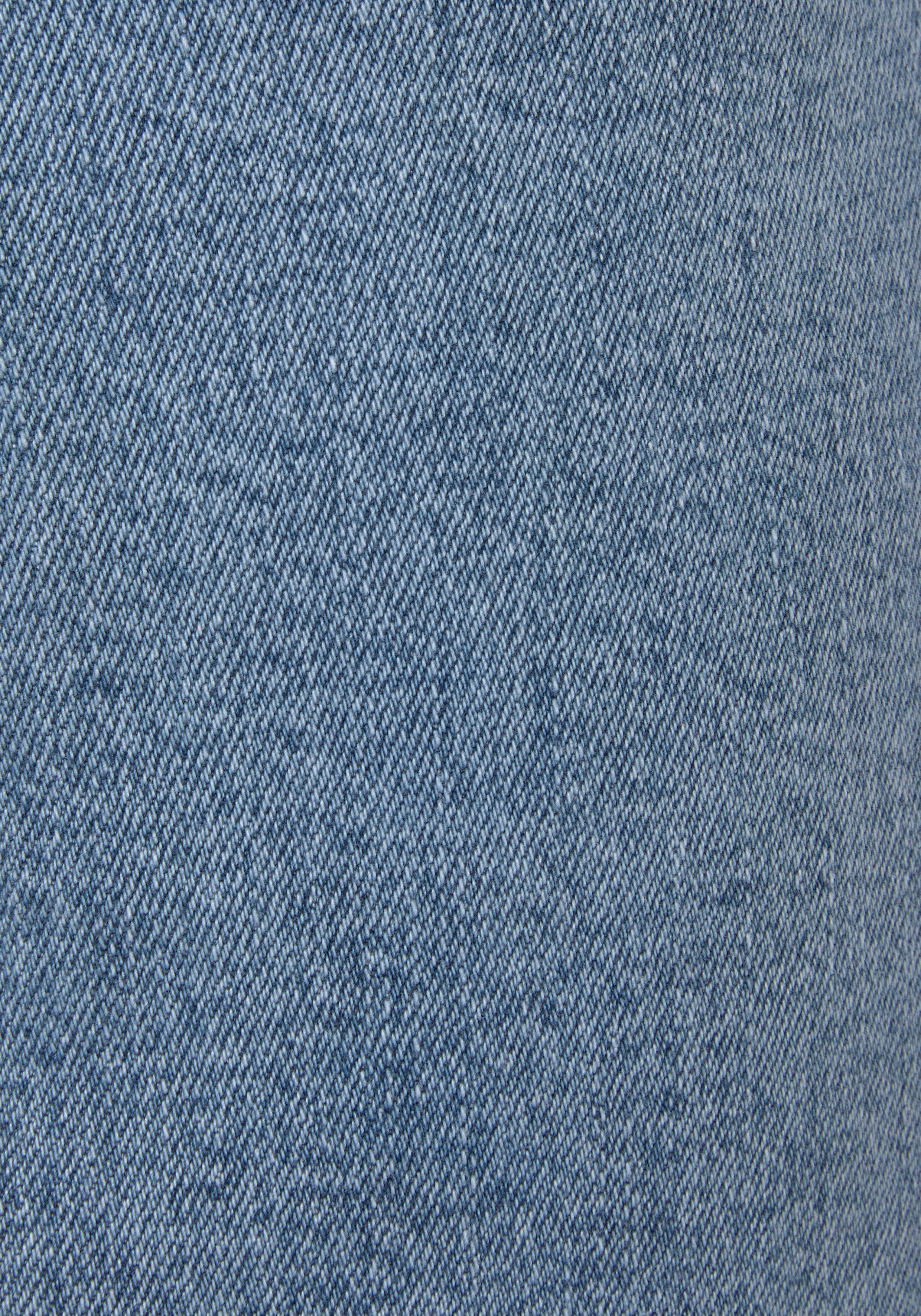 Buffalo Jeans rok in modieuze midi-lengte elastische denimrok met split zomerrok