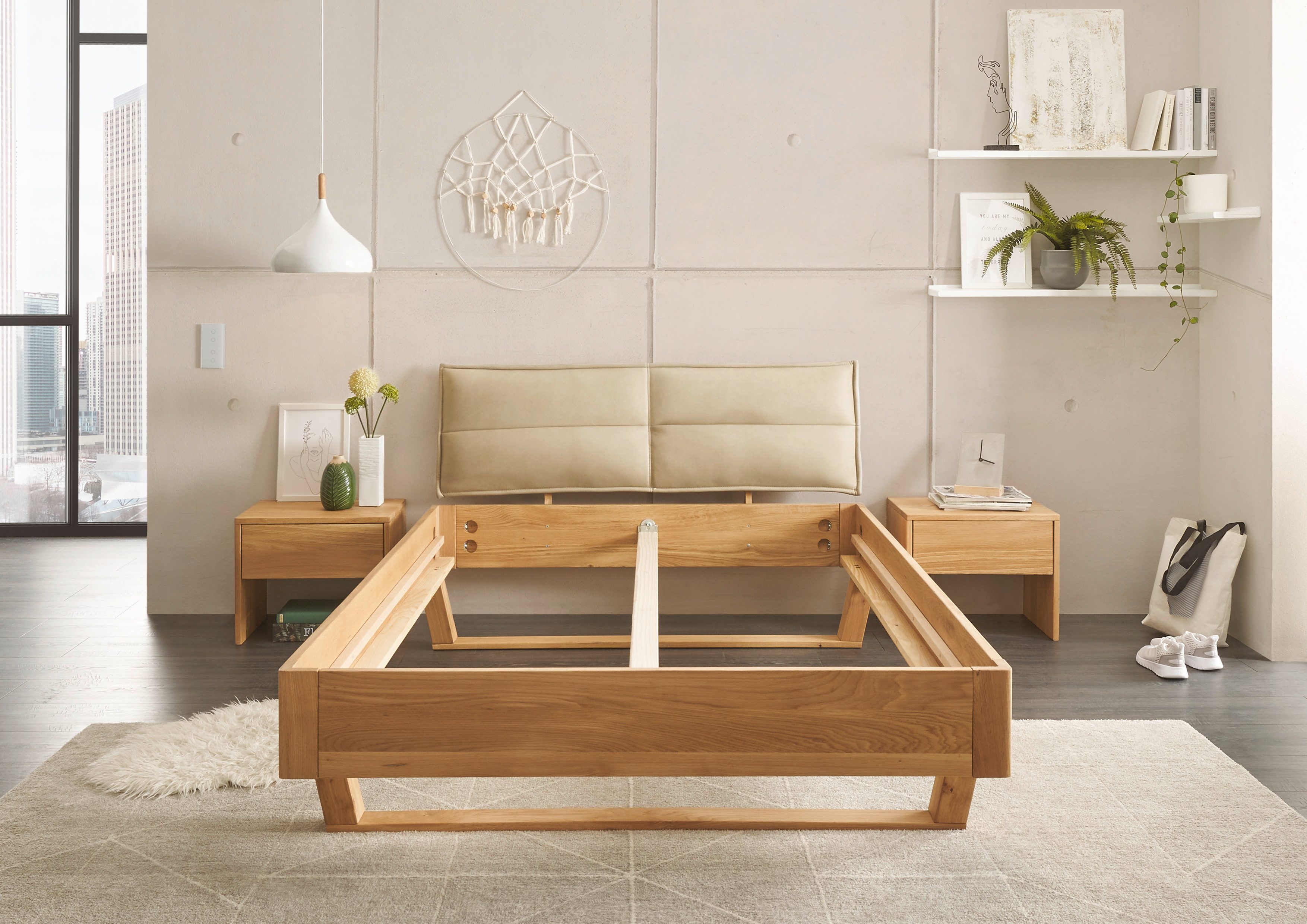 Schlafkontor Massief houten ledikant Tjark naar keuze bed met ligoppervlak in 140 of 180 cm