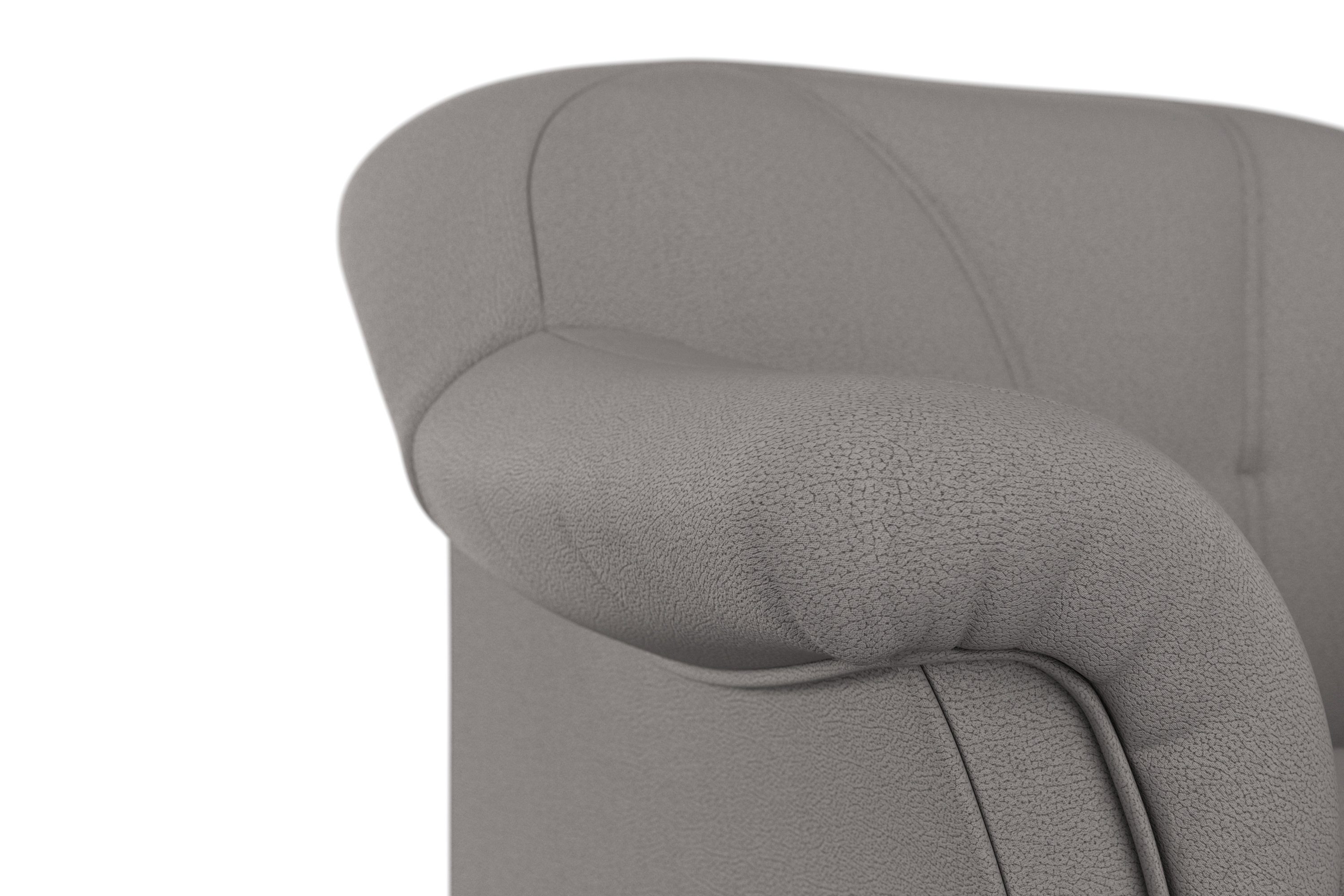 DOMO collection Fauteuil Pegnitz tijdloos, elegante armleuningen, comfortabel