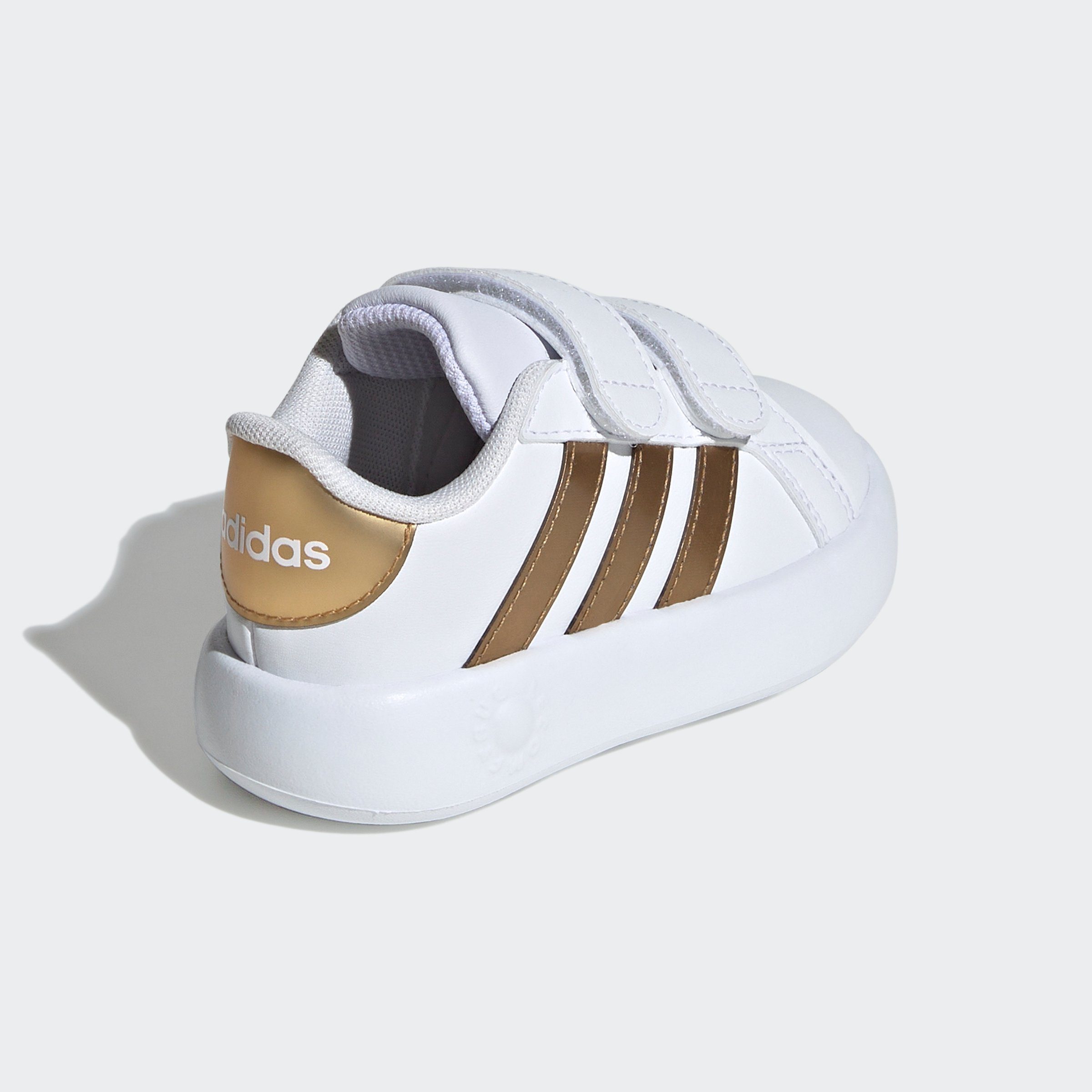 adidas Sportswear Klittenbandschoenen GRAND COURT 2.0 KIDS Design geïnspireerd op de adidas Superstar, voor kinderen
