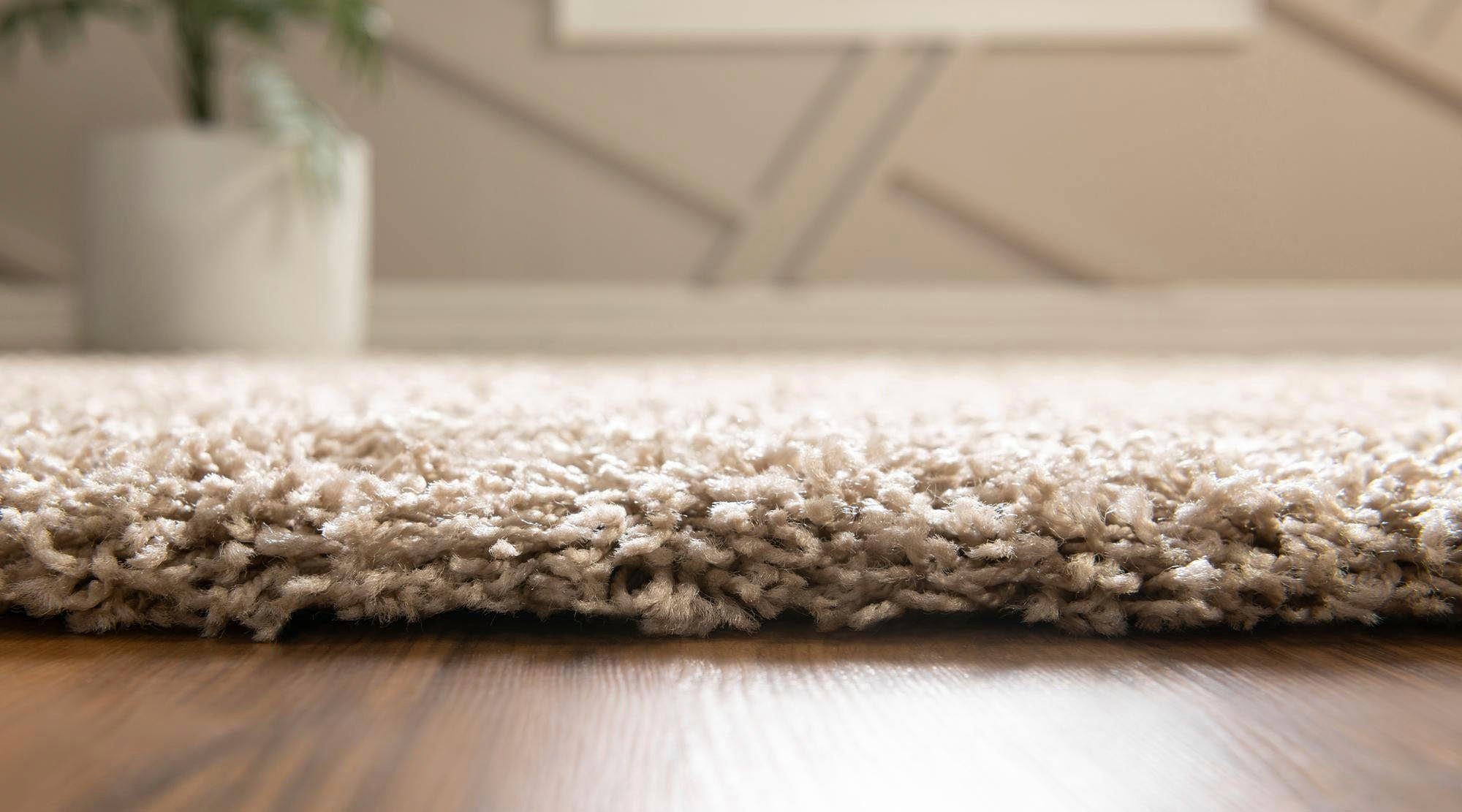 Myflair Möbel & Accessoires Hoogpolig vloerkleed Shaggy shag voorraadopruiming geweven, unikleurig, ideaal in de woonkamer & slaapkamer