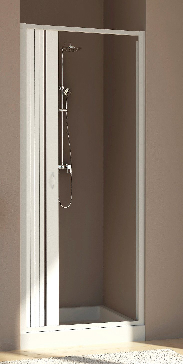 Forte Douche-klapdeur B x h: 100-140 x 188 cm, 140 cm x 2 cm