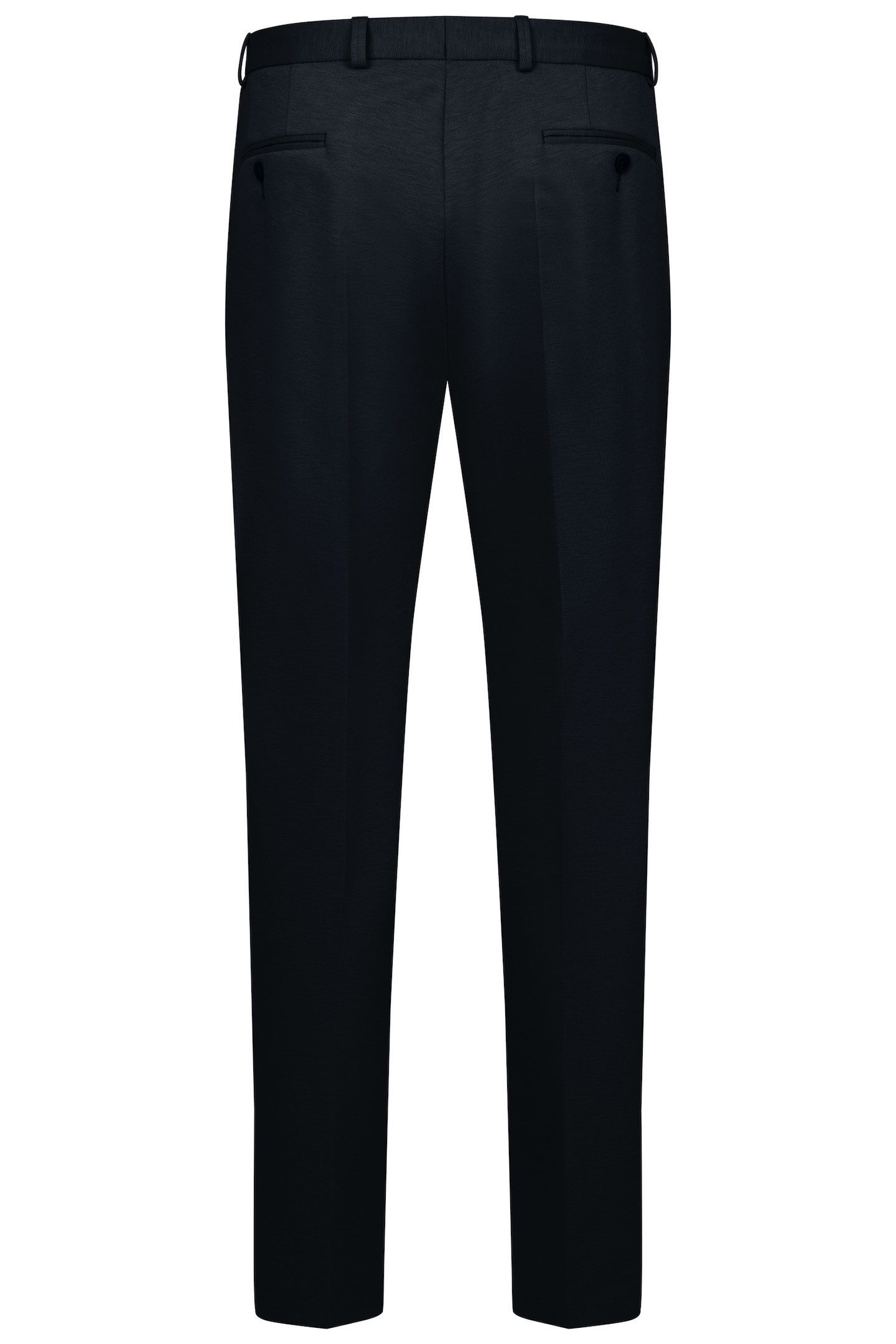 Bugatti Pantalon met stretch & persvouw