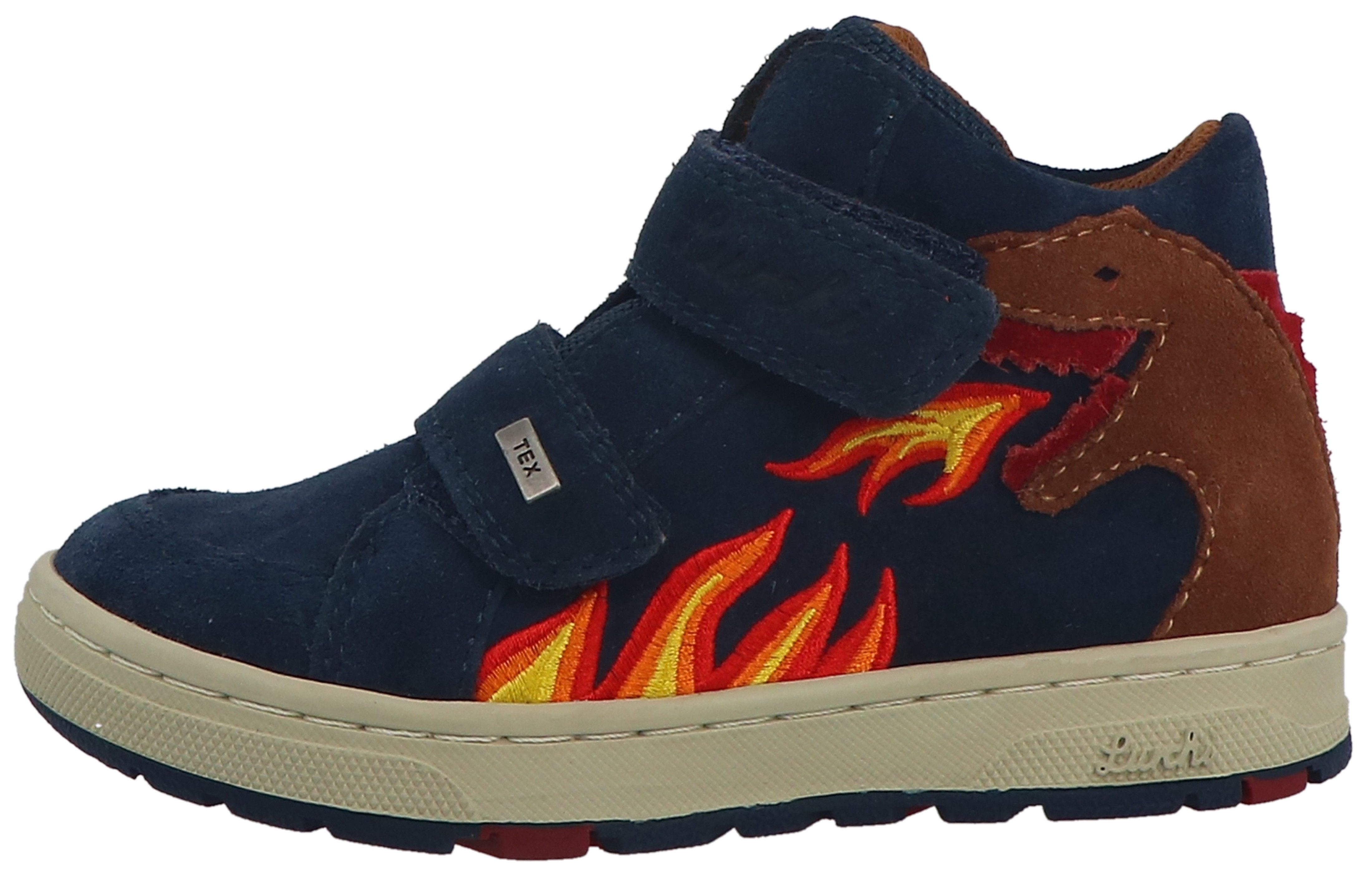 Lurchi Klittenbandboots Dino-TEX laarzen, kinderschoen, high top-sneakers in tex-uitvoering