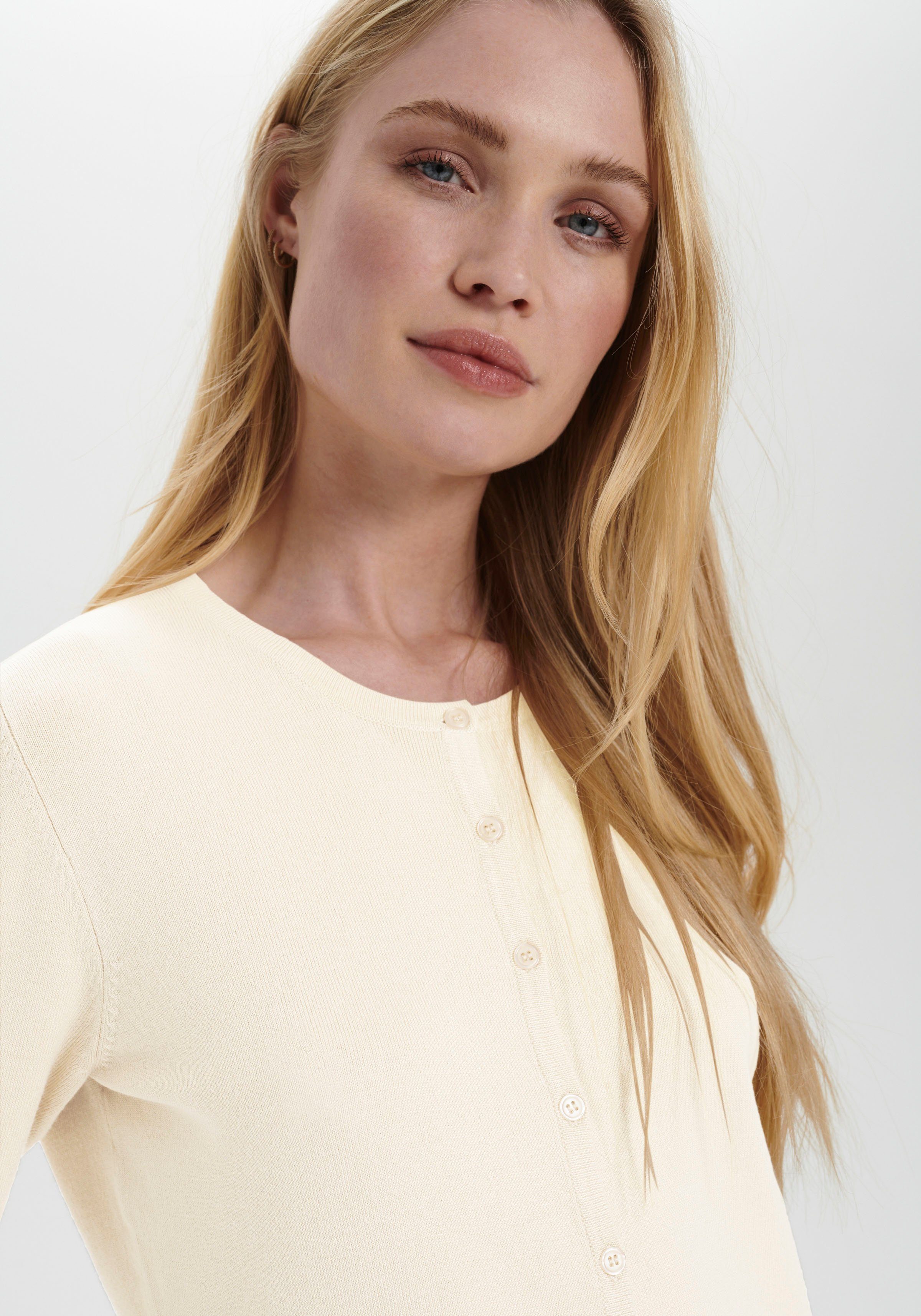 Saint Tropez Vest A8661, MilaSZ R-Neck Cardigan