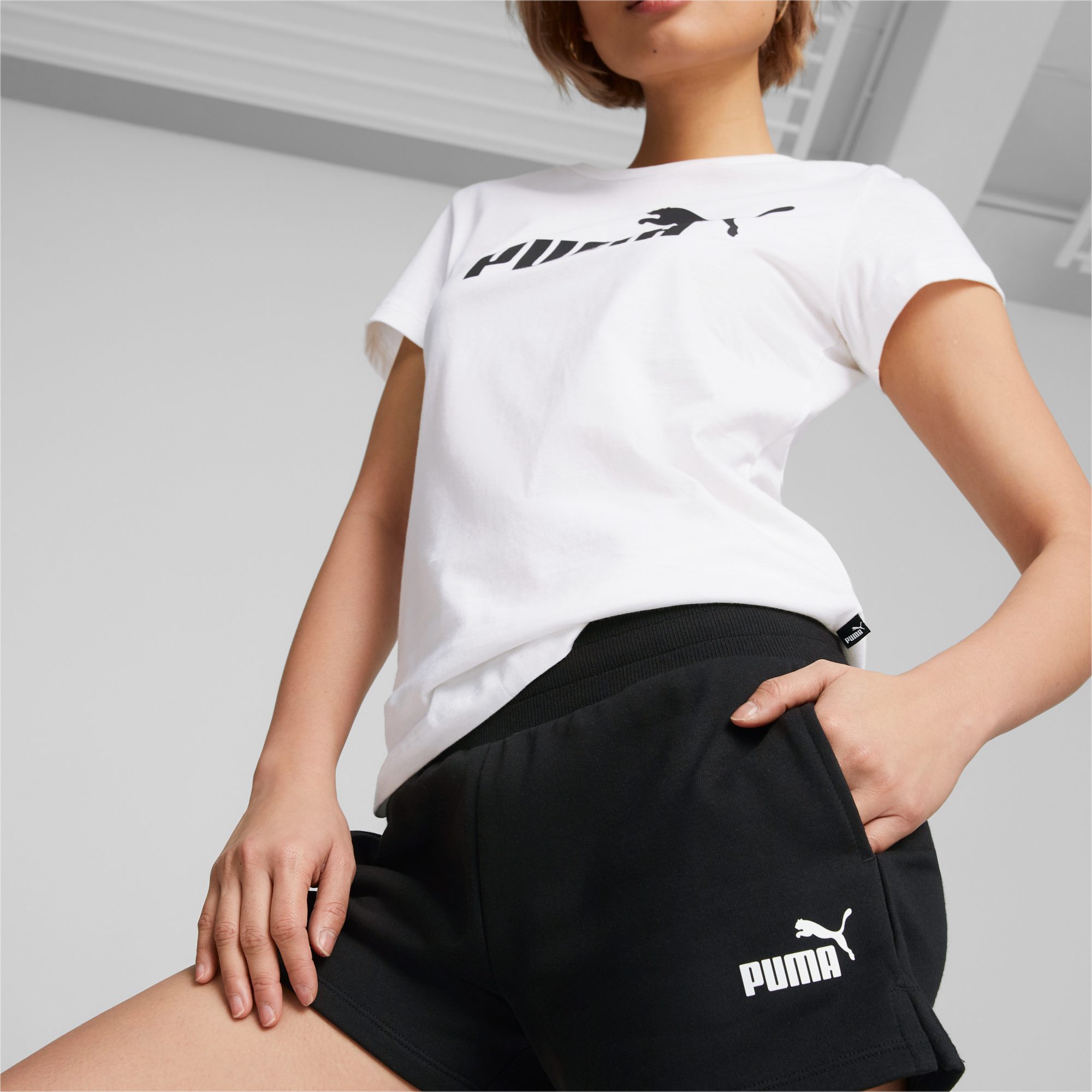 PUMA Trainingsshort ESS 4" SWEAT SHORTS TR