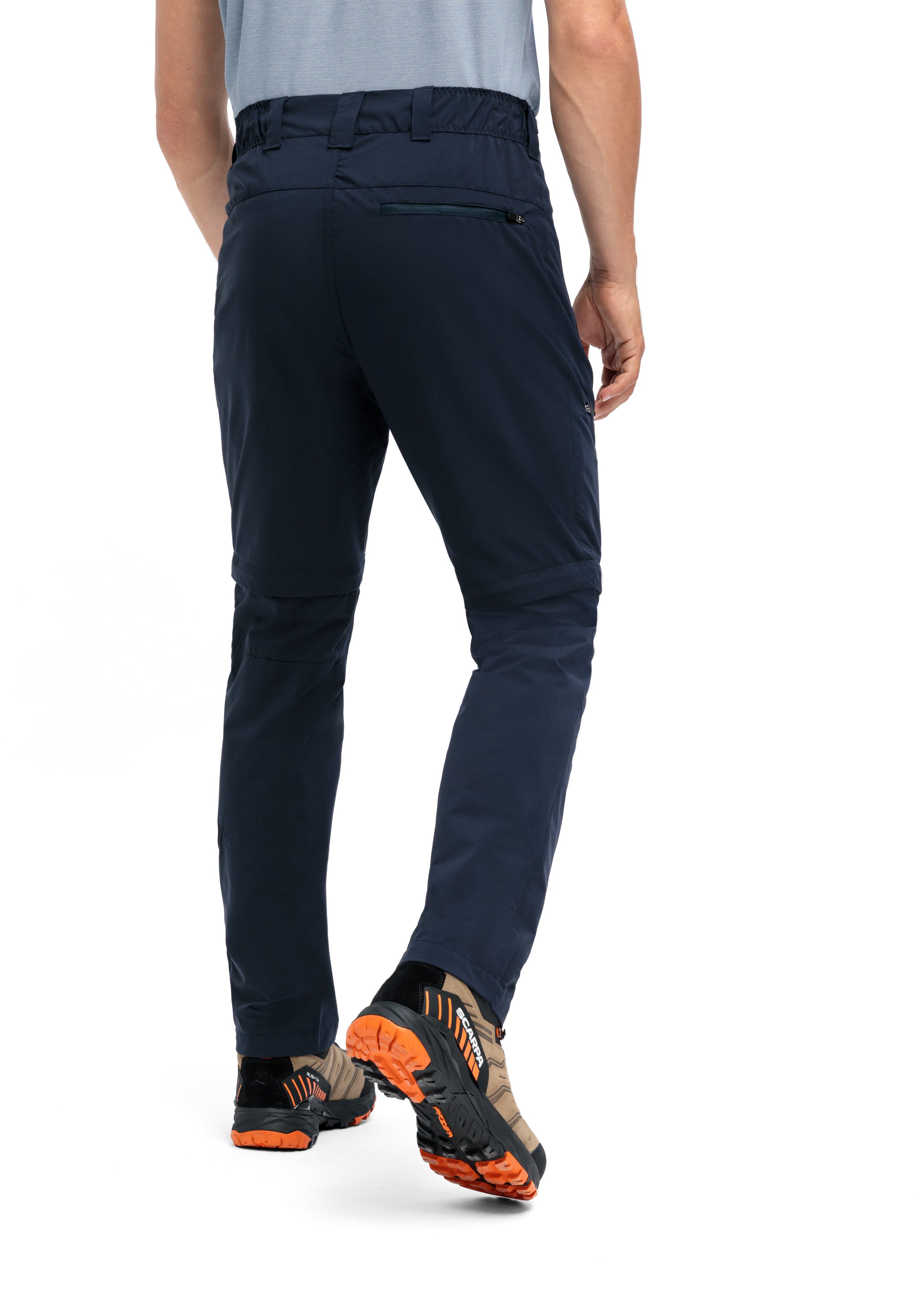 Maier Sports Outdoorbroek Tajo Zip Loop Heren wandelbroek, zip-off functionele broek, 4 zakken, regular fit